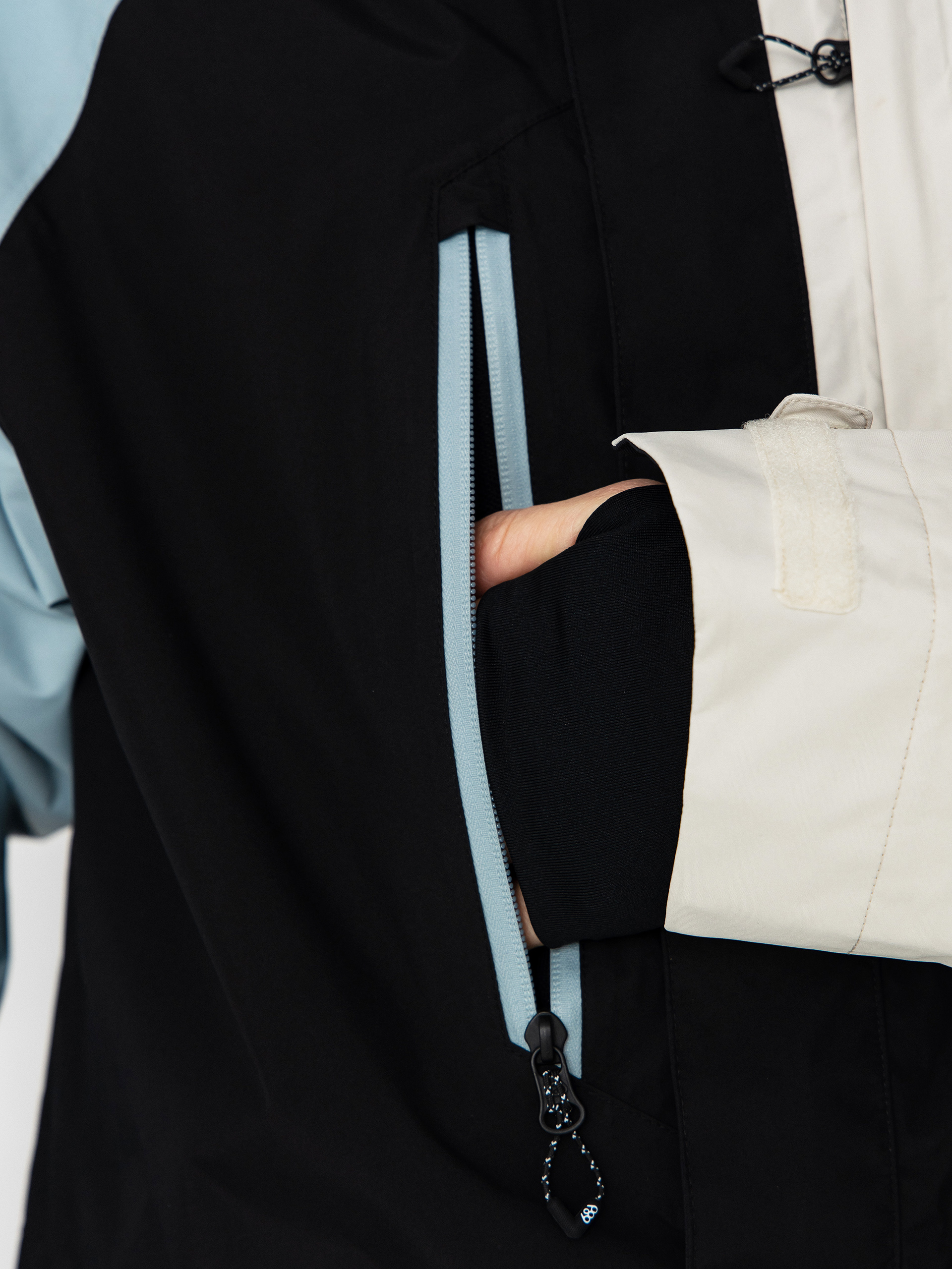 Mens 686 Snowboard jacket Gore-TeX Core (limestone colorblock)