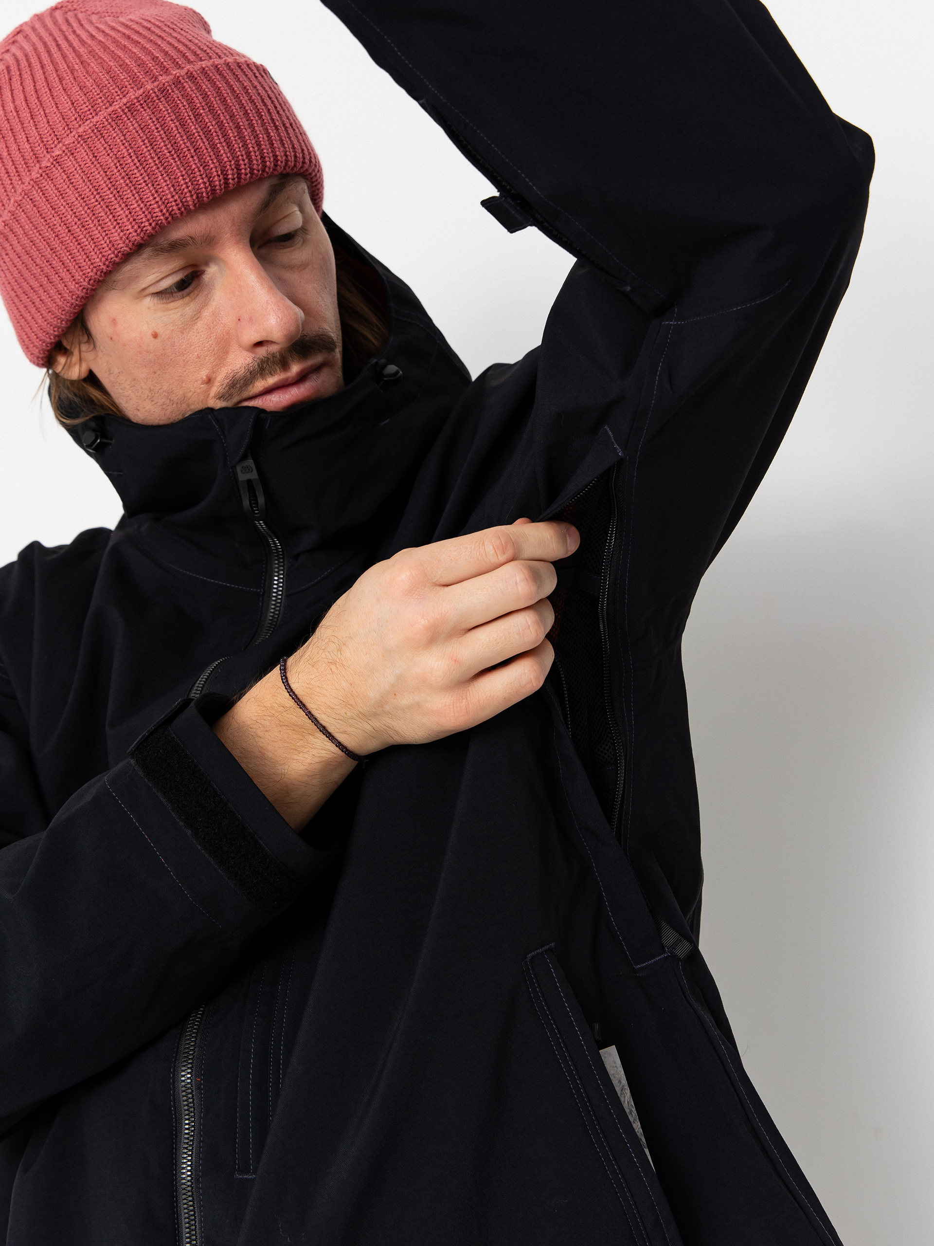 686 Snowboard jacket Dojo - black (black)