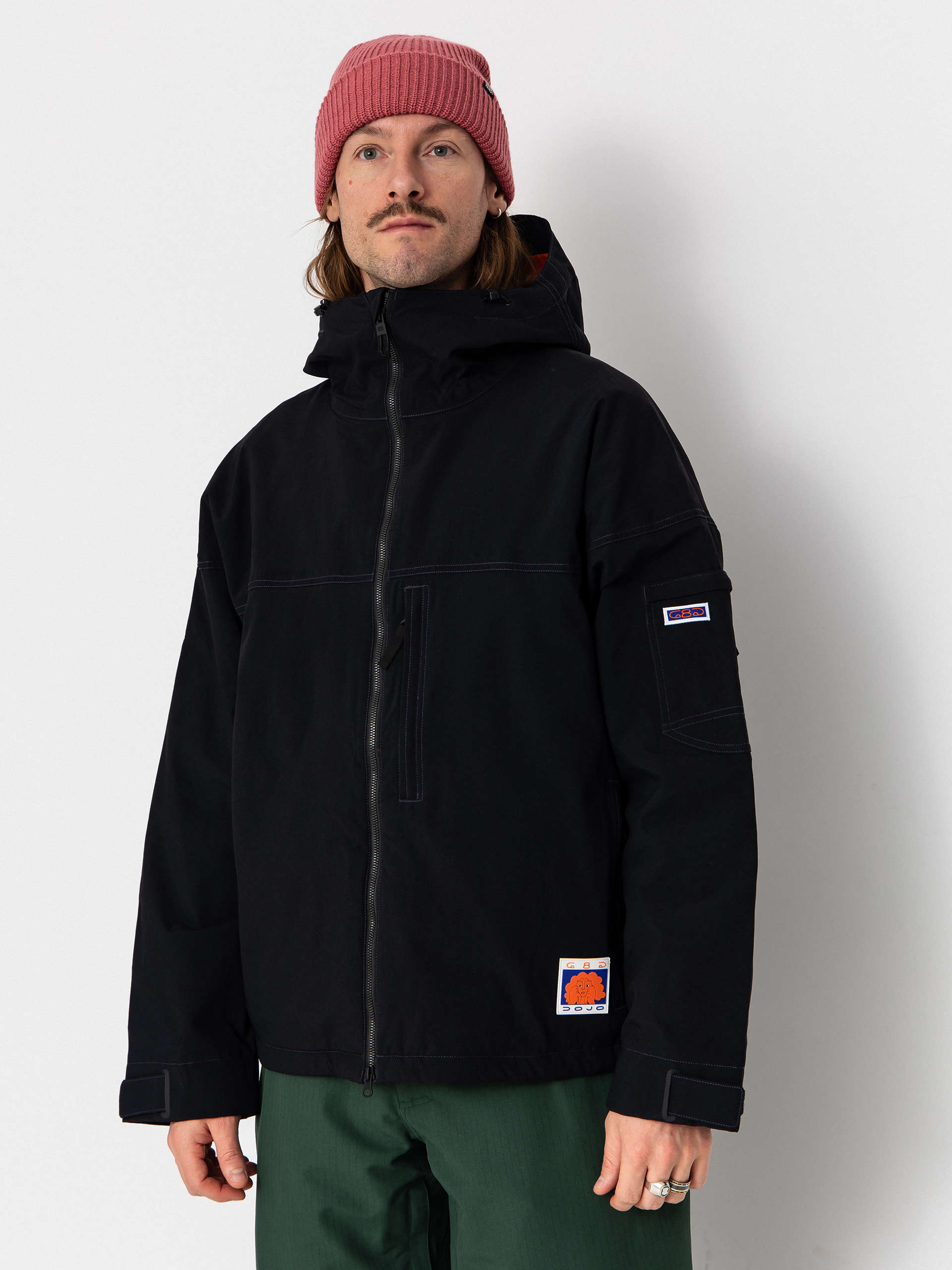 686 Snowboard jacket Dojo - black (black)