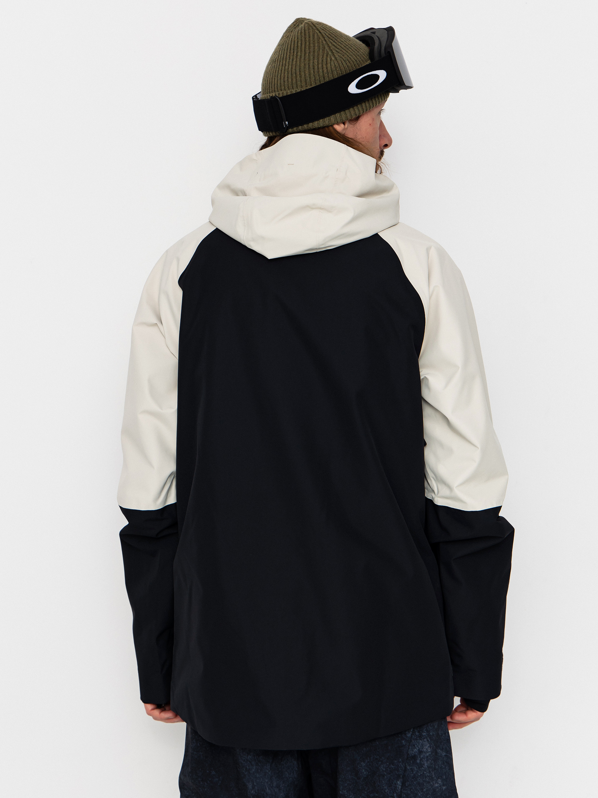 Mens 686 Snowboard jacket Hydra Thermagraph (limestone colorblock)