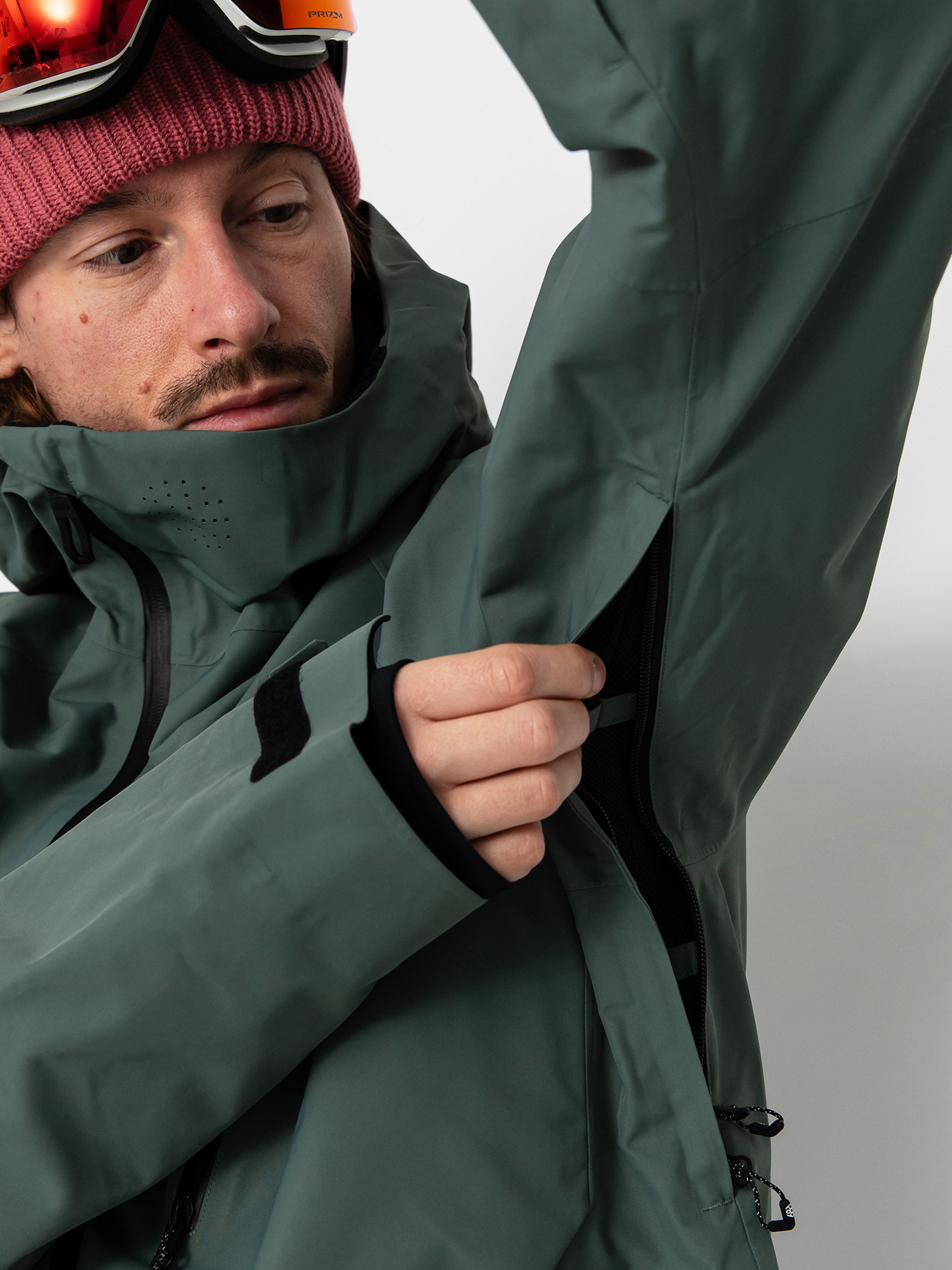 Mens 686 Snowboard jacket Hydra Thermagraph (cypress green)