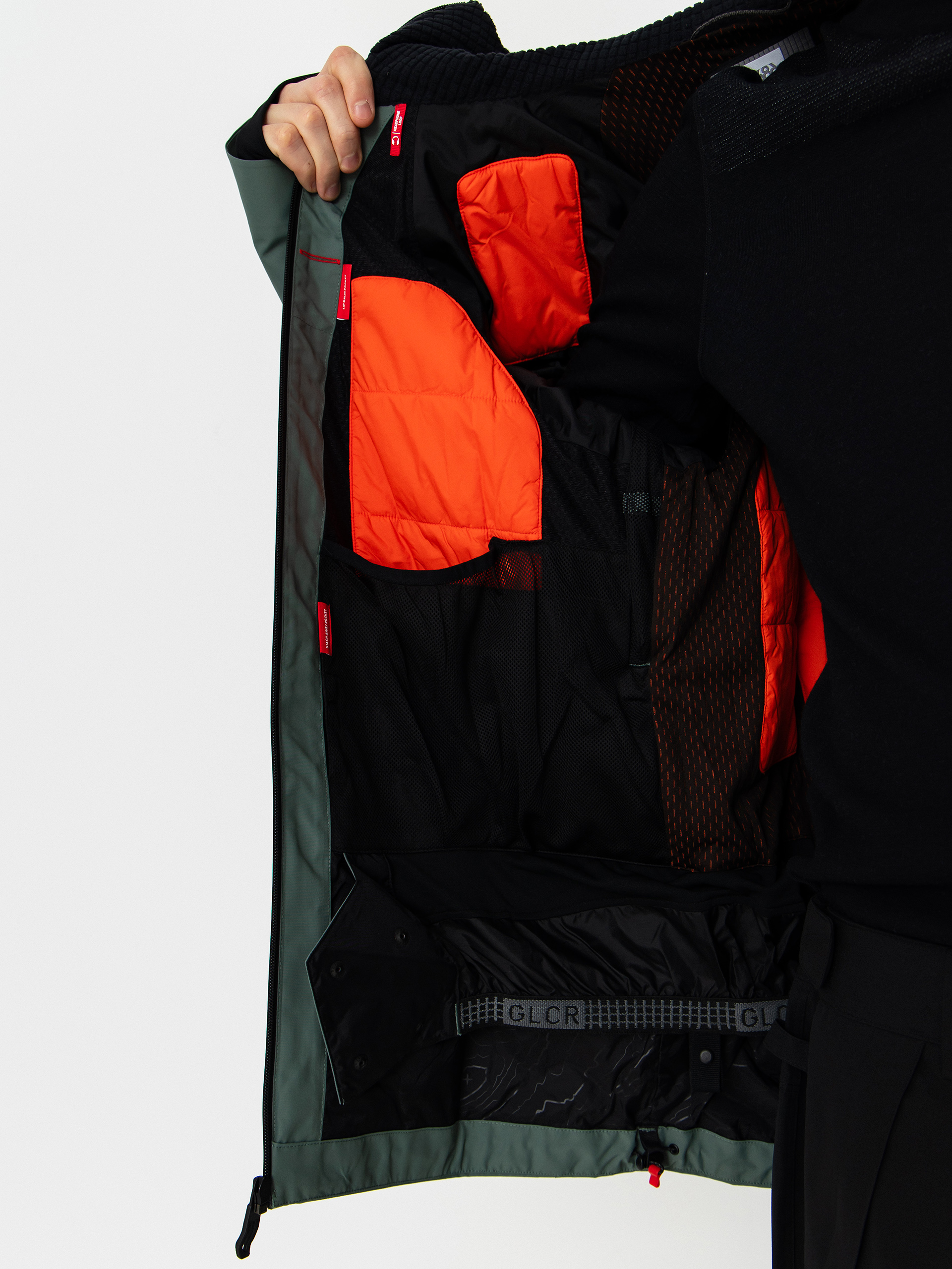 Mens 686 Snowboard jacket Hydra Thermagraph (cypress green)