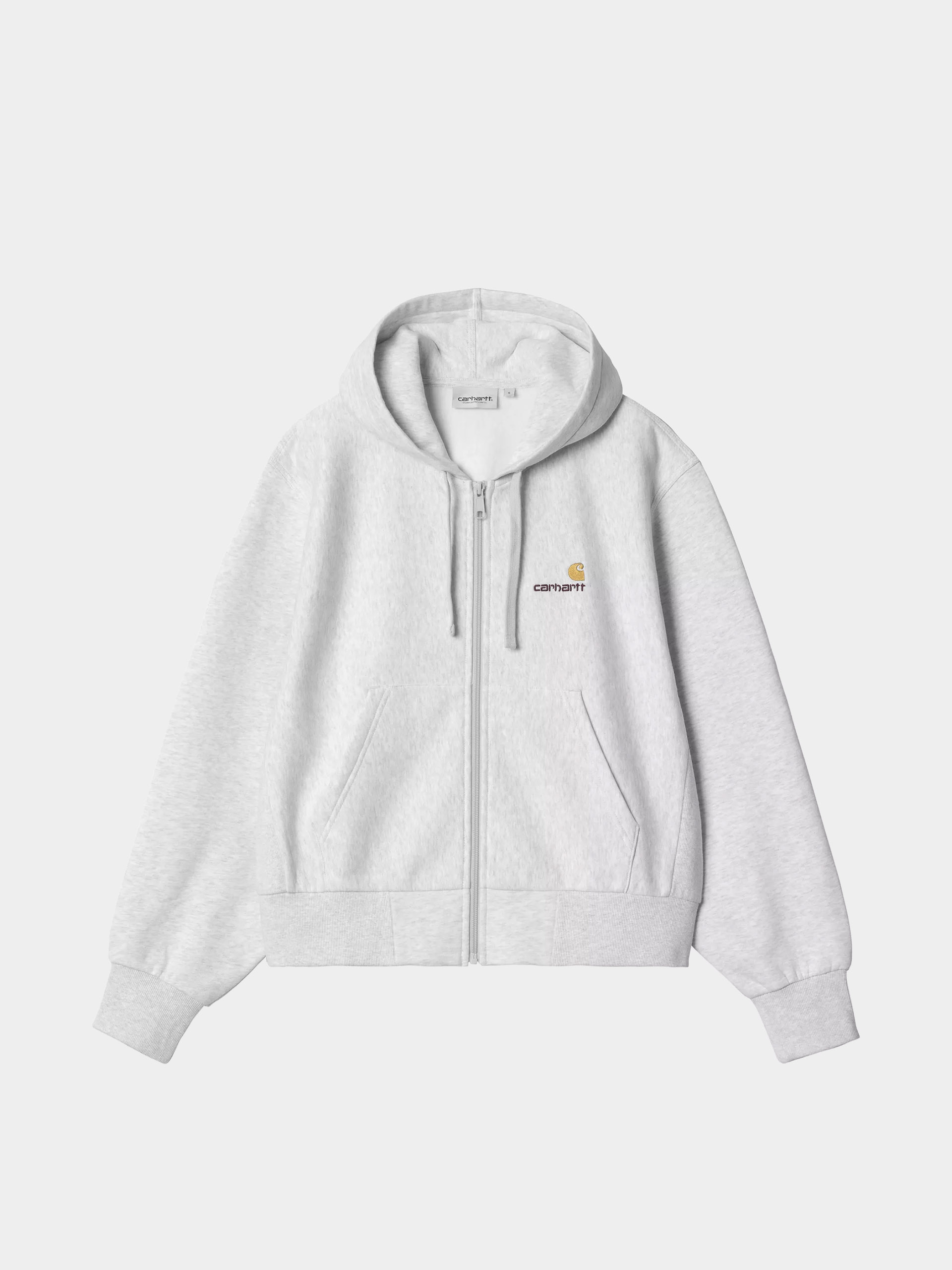 Carhartt WIP Hoodie American Script ZHD Wmn (ash heather)