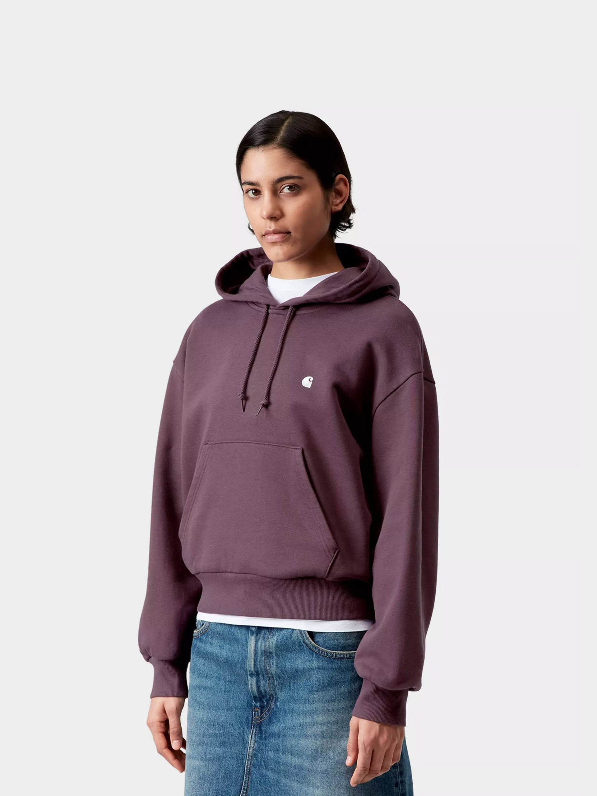 Carhartt WIP Hoodie Casey HD Wmn (cozy purple/silver)