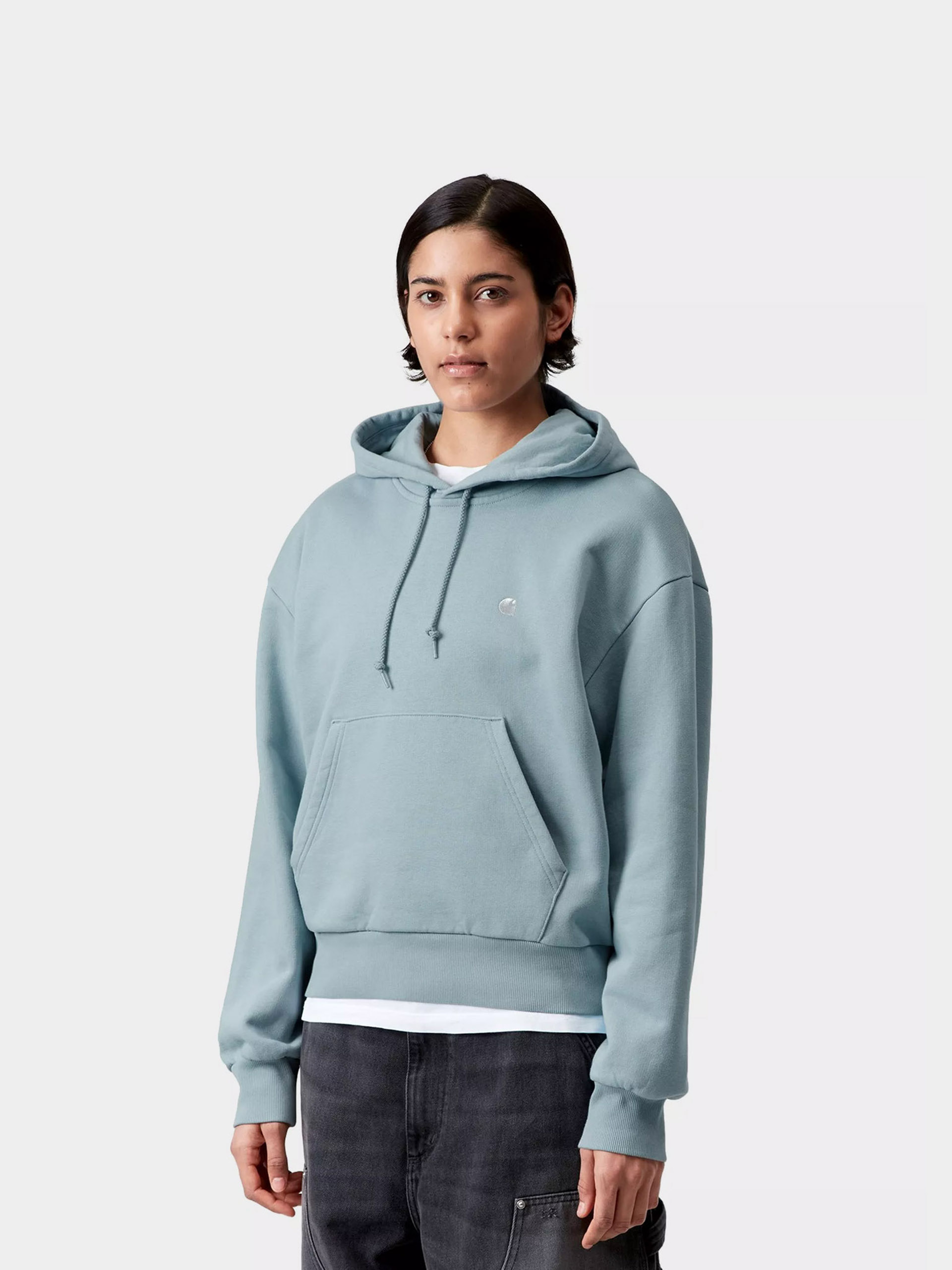 Carhartt WIP Hoodie Casey HD Wmn (tourmaline/silver)