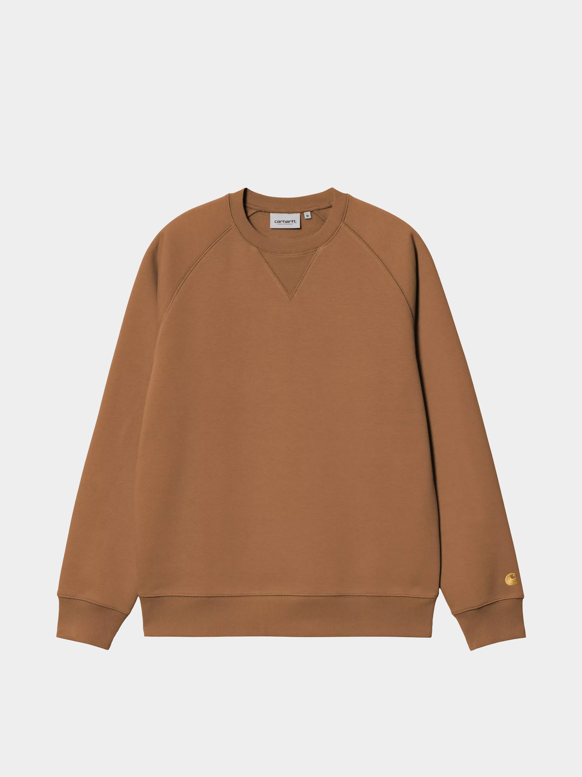 Carhartt WIP Sweatshirt Chase (hamilton brown/gold)