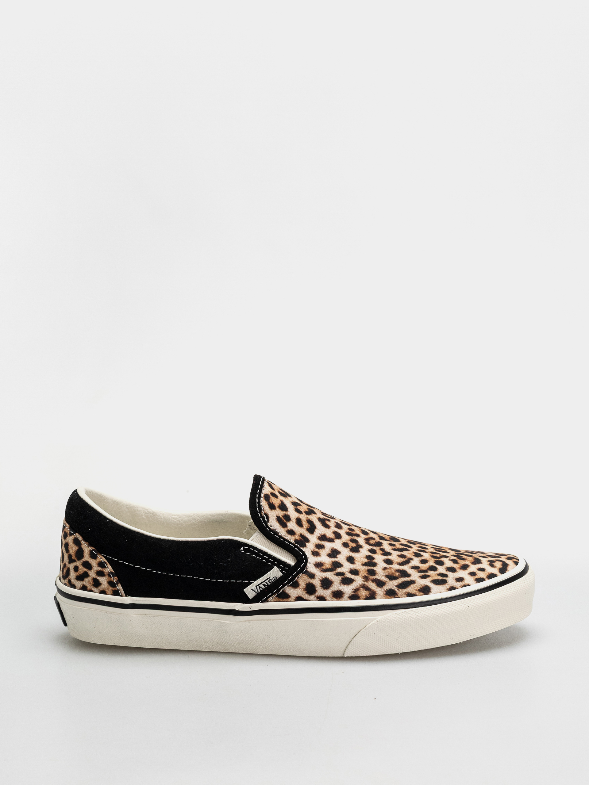 Vans Classic Slip On Shoes (black/leopard)