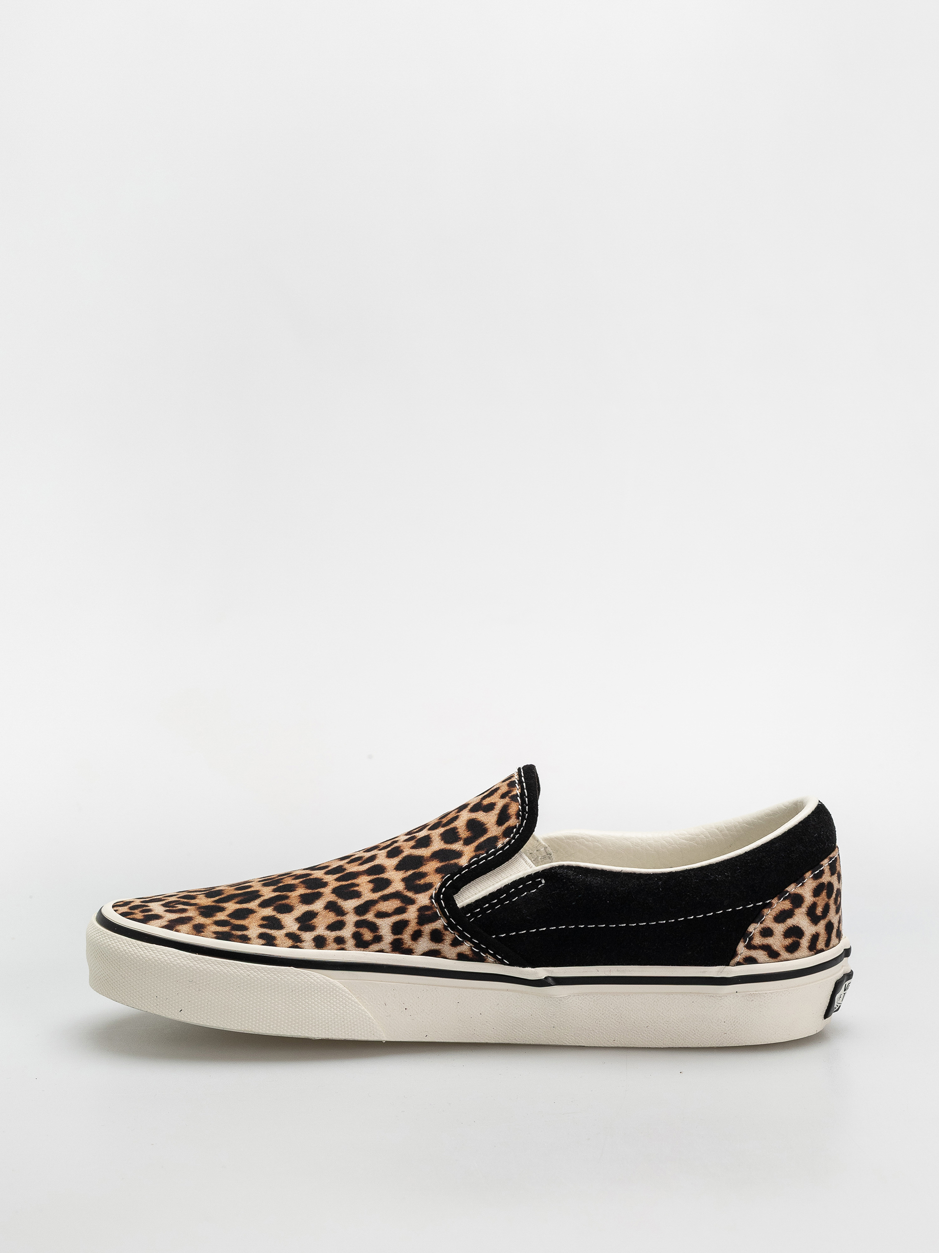 Vans Classic Slip On Schuhe (black/leopard)