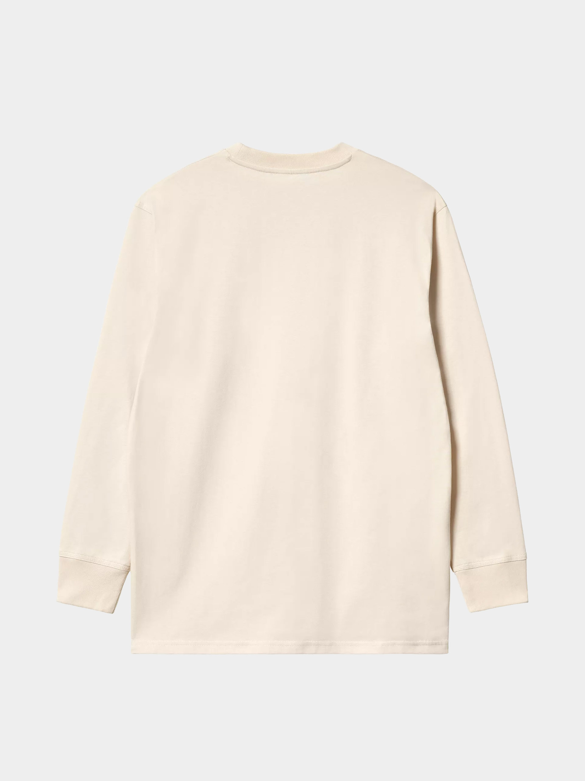 Carhartt WIP Longsleeve American Script (natural)