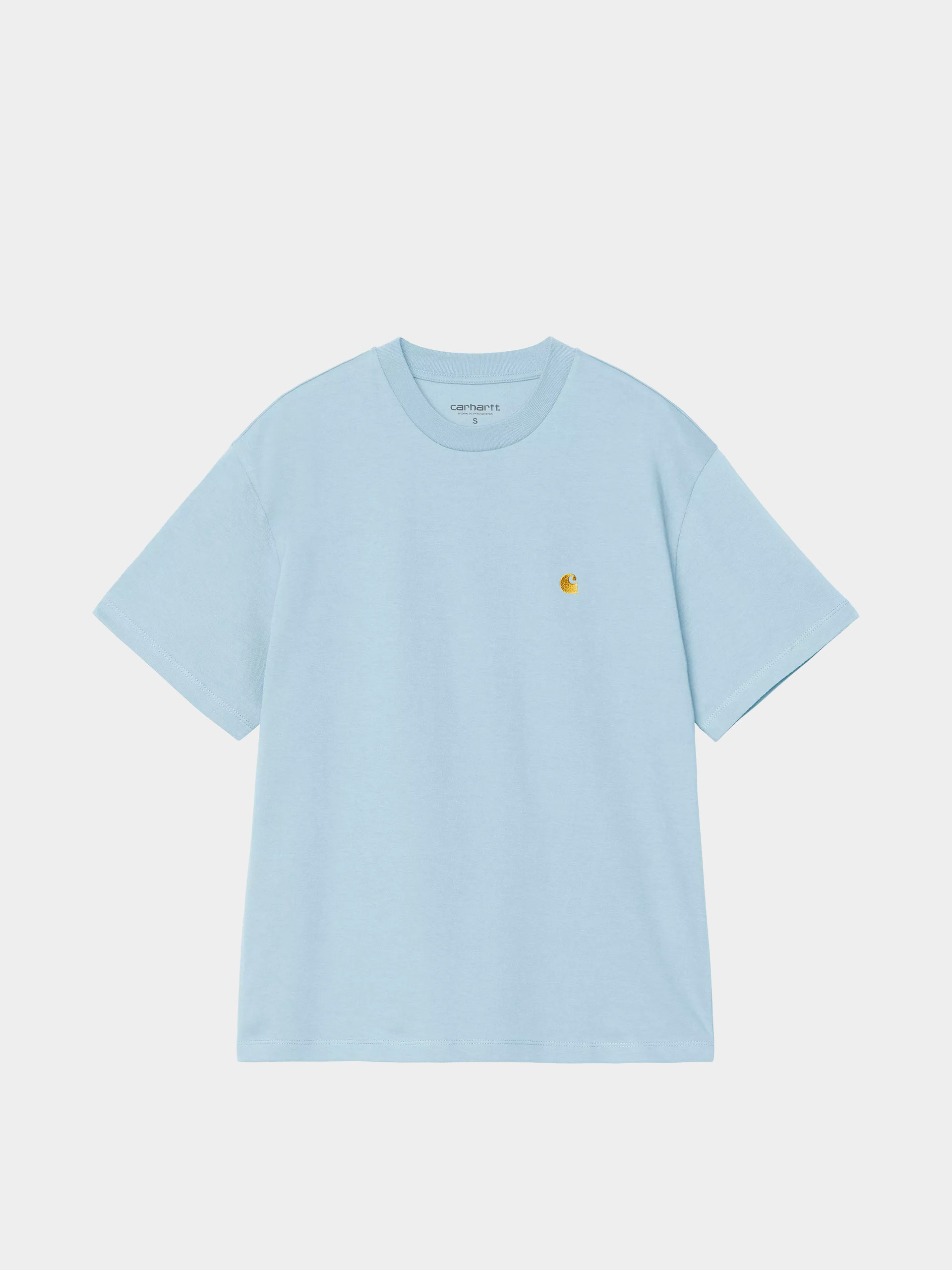 Carhartt WIP T-Shirt Chase Wmn (tourmaline/gold)
