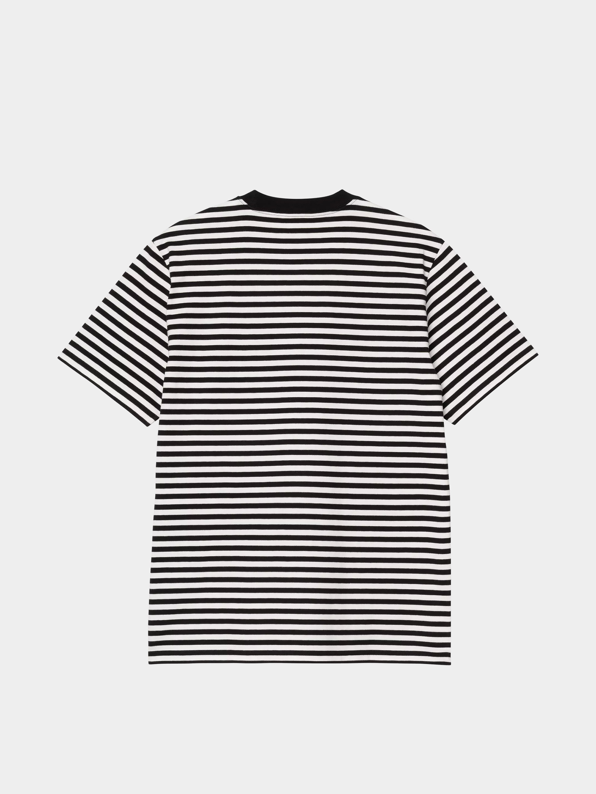 Carhartt WIP T-Shirt Ezra Pocket (ezra stripe/black/wax)