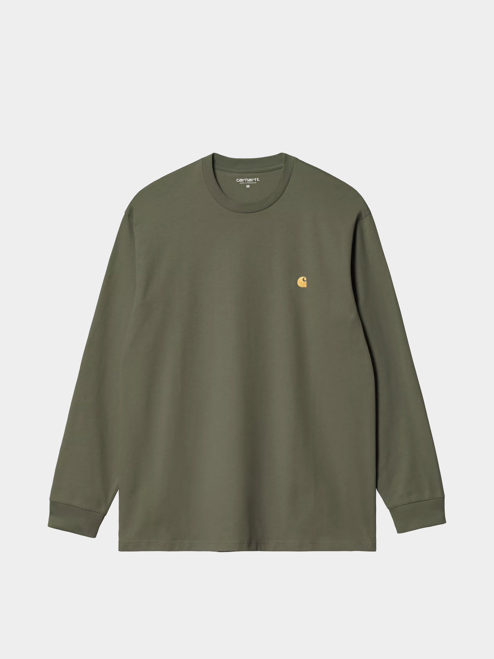 Carhartt WIP Longsleeve Chase (leaf/gold)