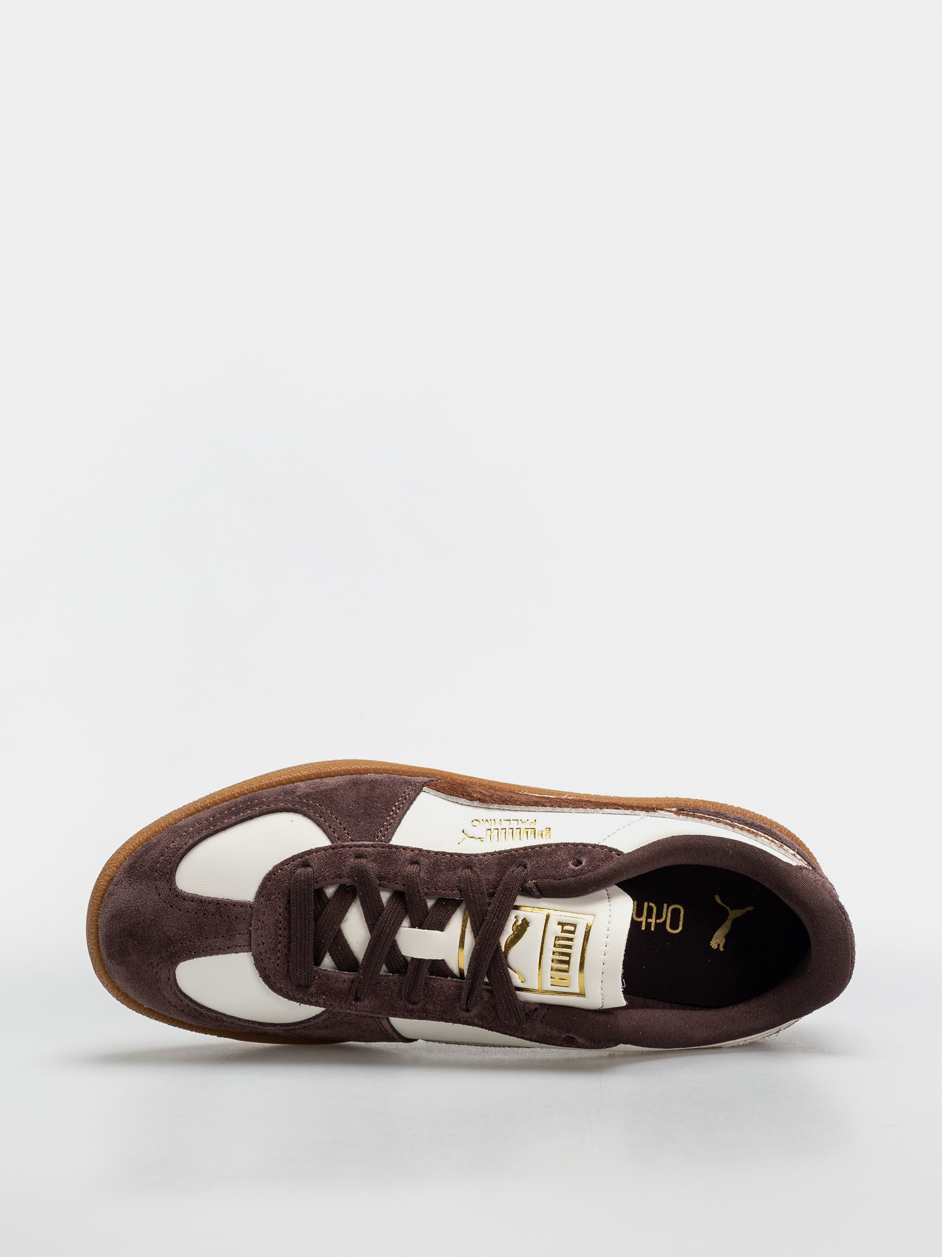 Puma Palermo Cow Wmn Shoes (warm white/chocolate brown/gum)
