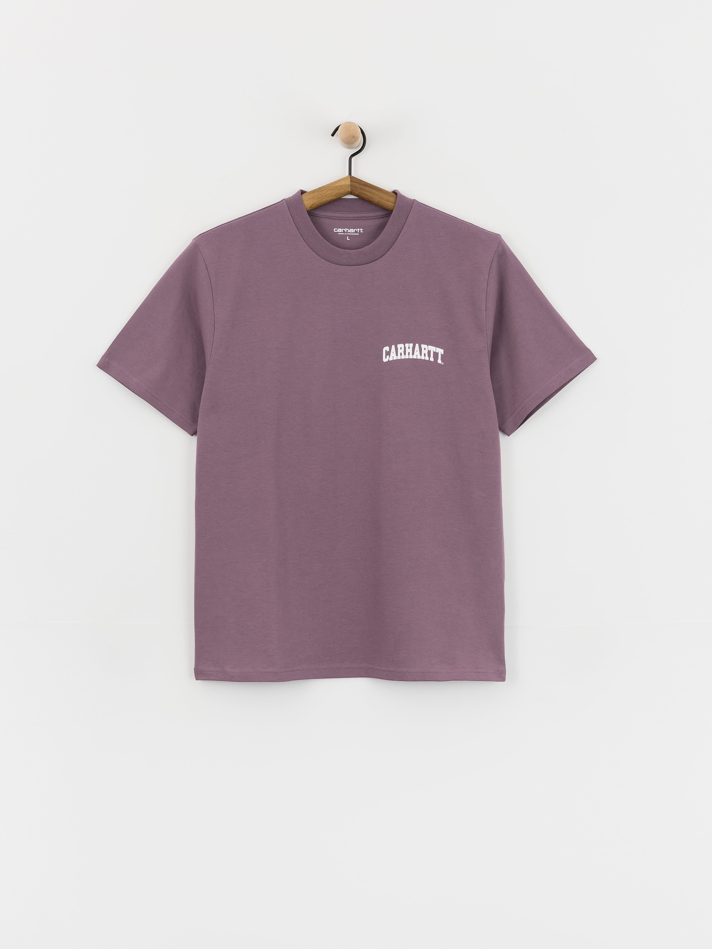 Carhartt WIP T-Shirt University Script (phlox/white)