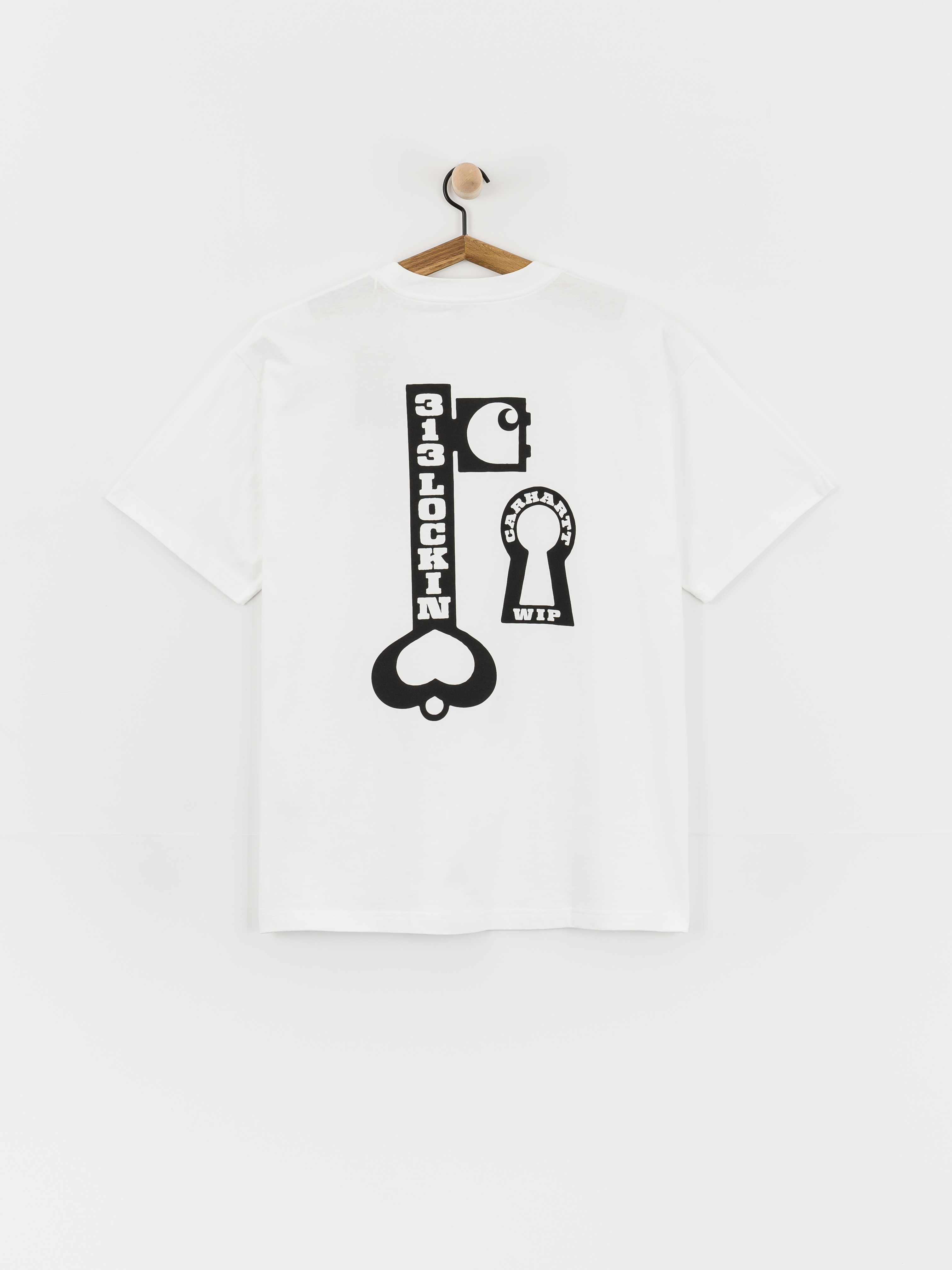 Carhartt WIP T-Shirt Locked (white)