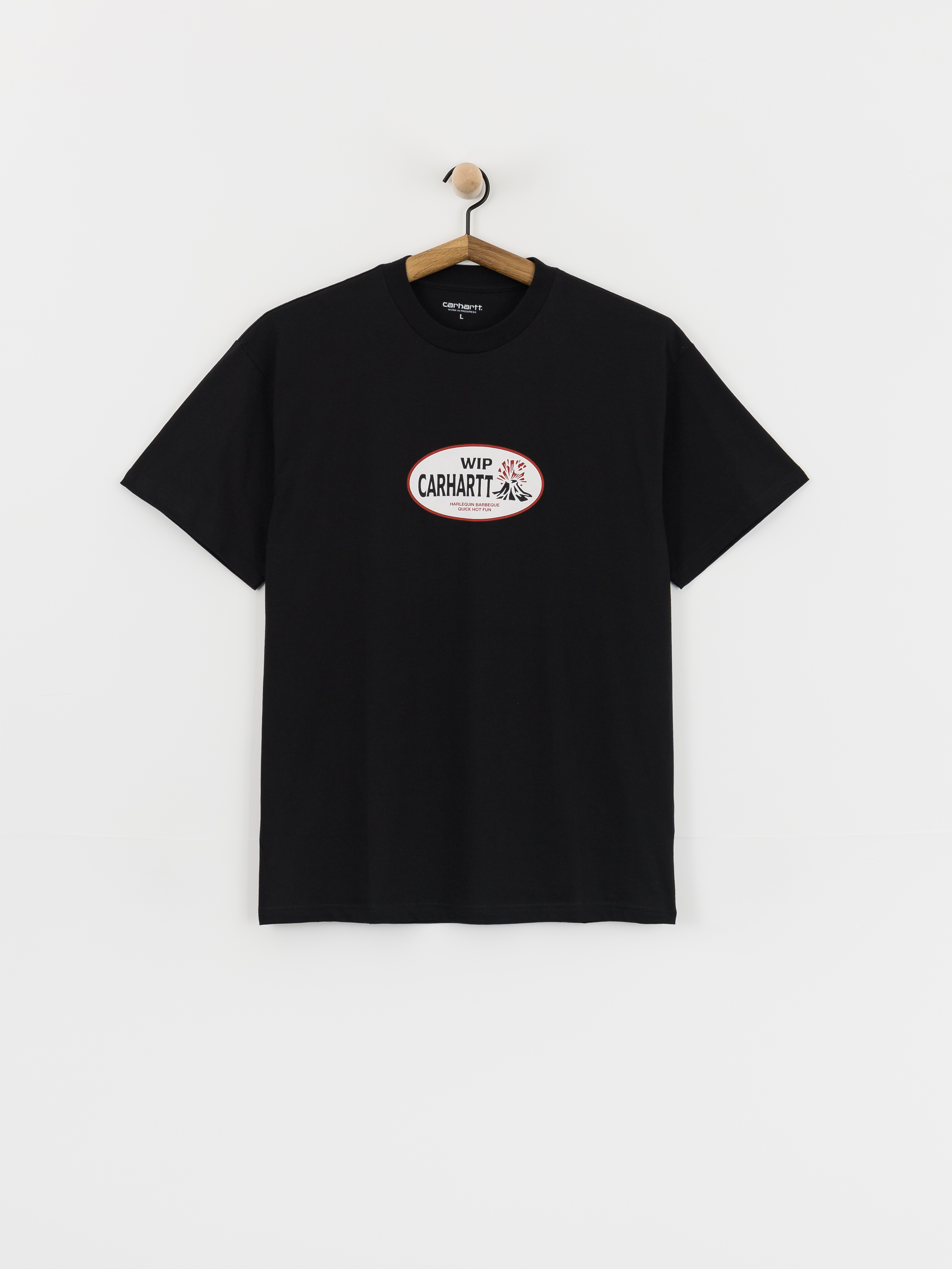 Carhartt WIP T-Shirt Harlequin BBQ (black)