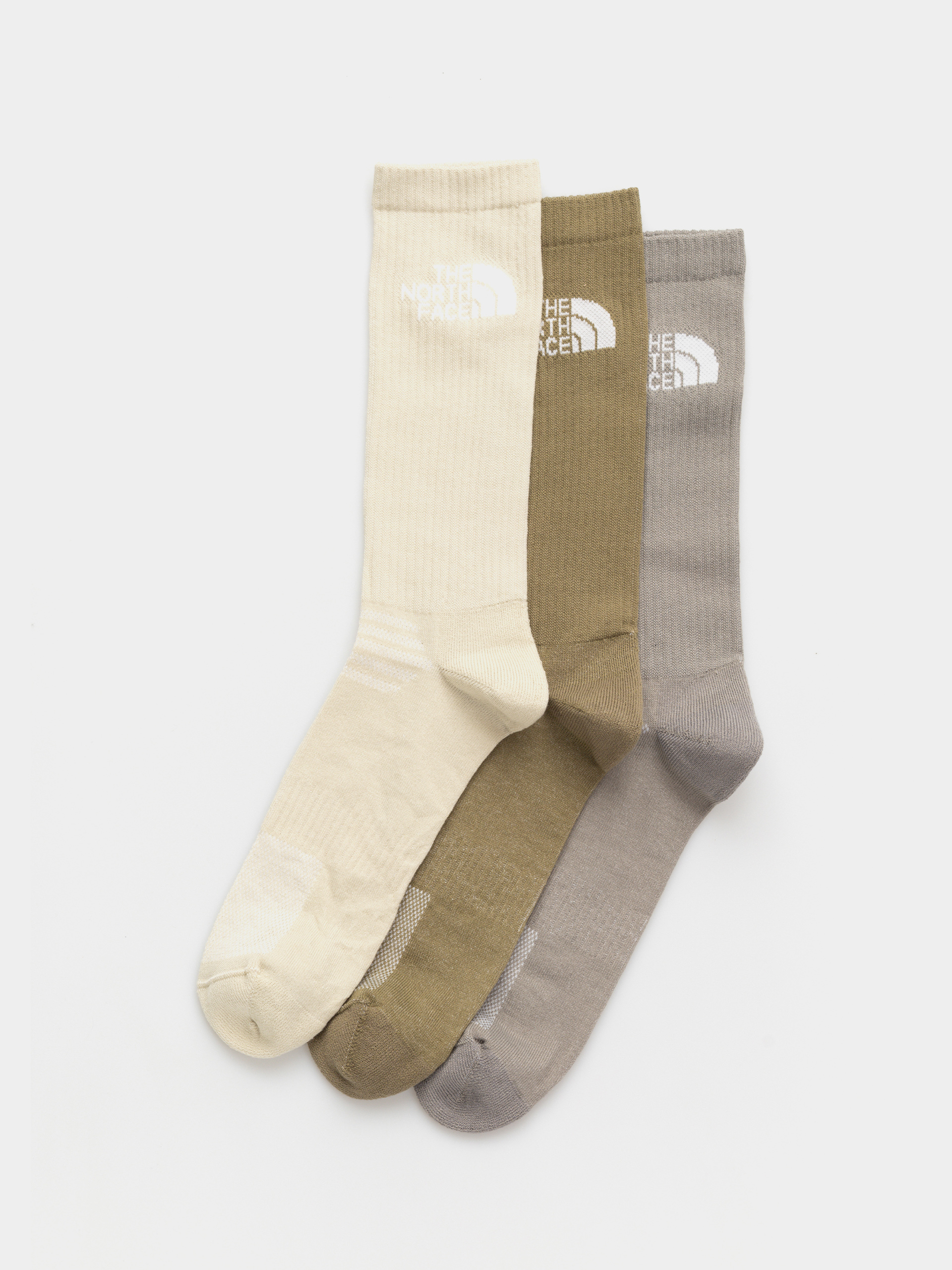 The North Face Multi Sport Cush Crew 3P Socken (stone slab/dese)