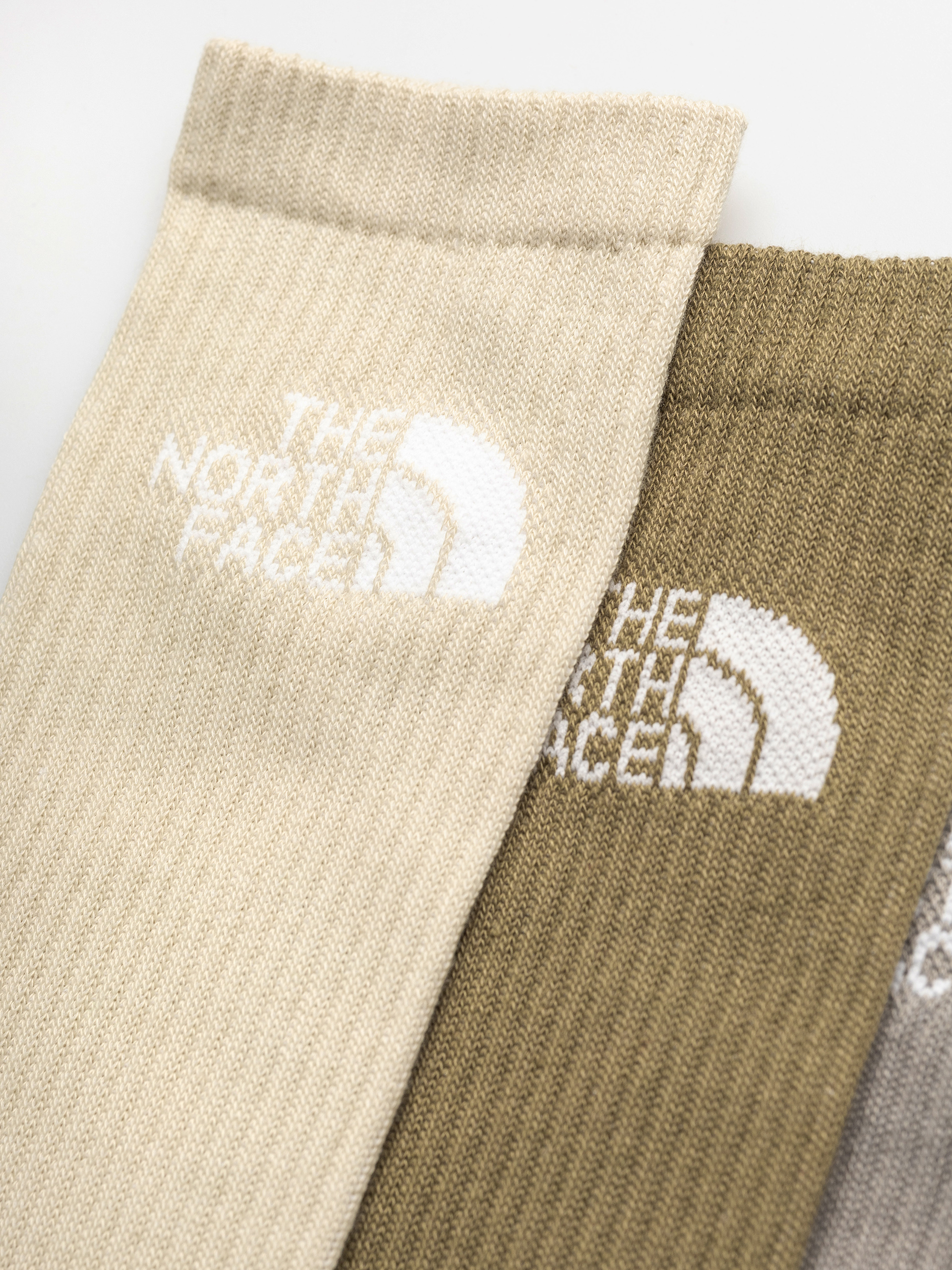 The North Face Multi Sport Cush Crew 3P Socks (stone slab/dese)