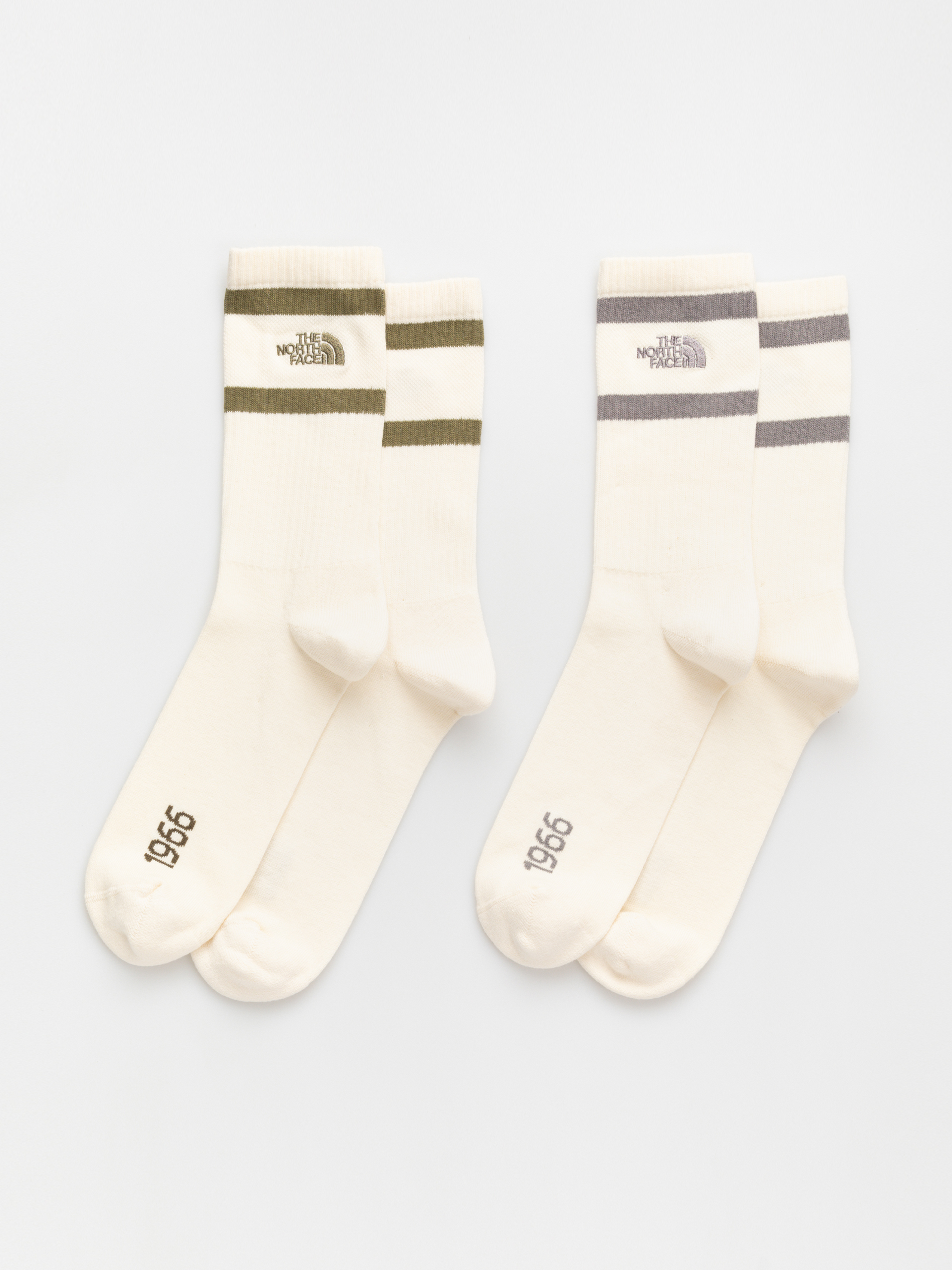 The North Face Everyday Crew Heritage Stripe 2P Socken
