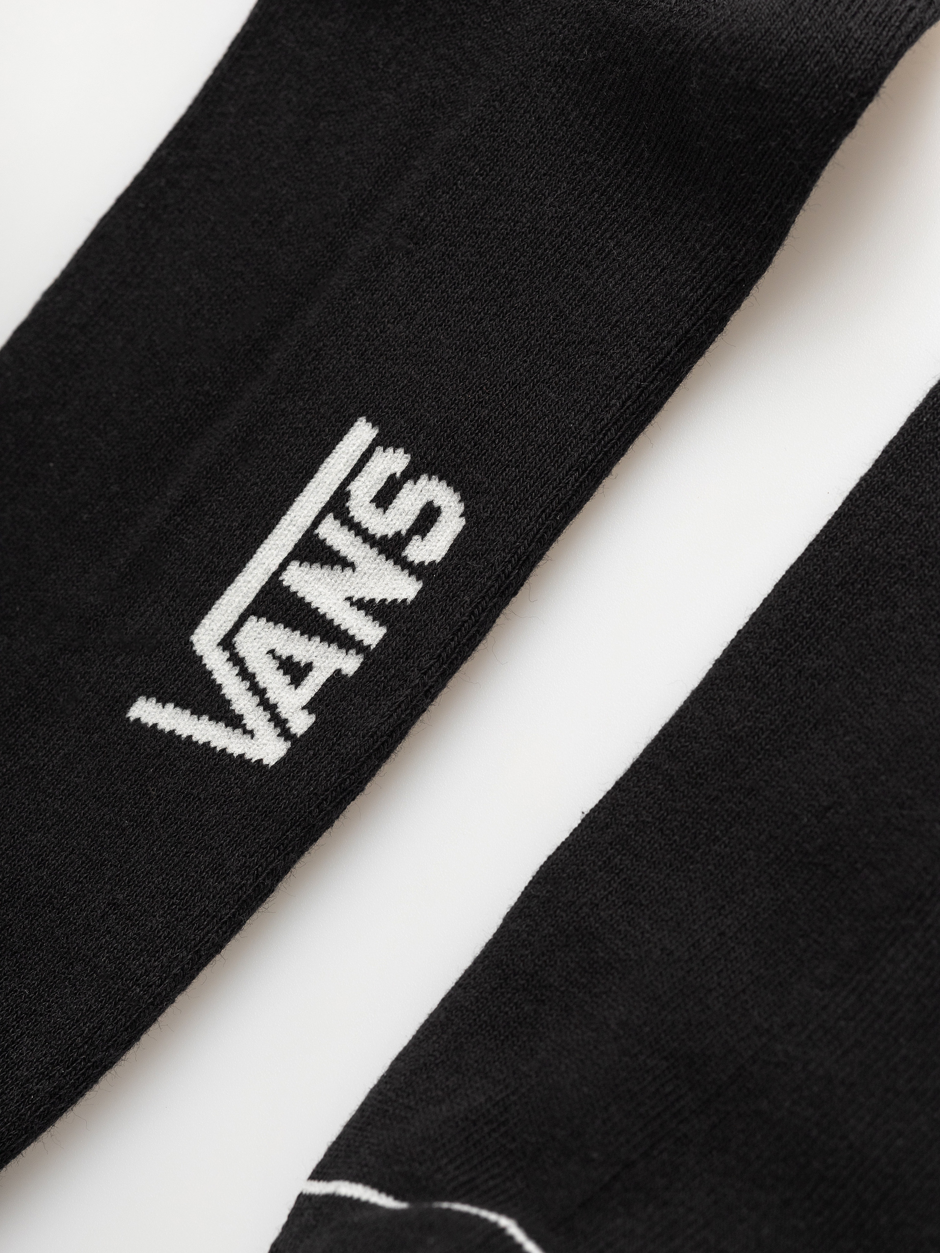 Vans Peek A Check Half Crew Socks (black)