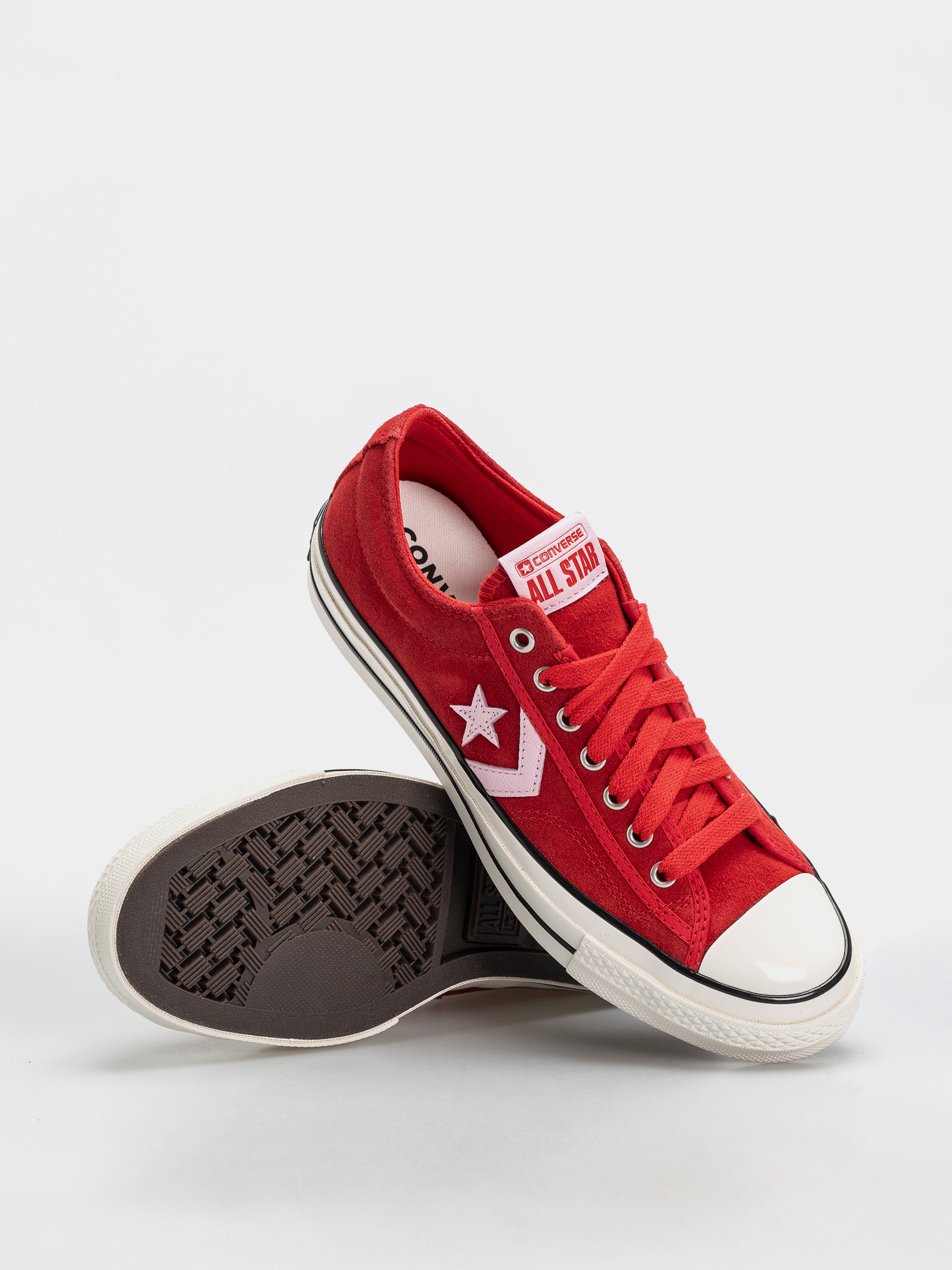 Converse Star Player 76 Ox Shoes (red/new found bloom)