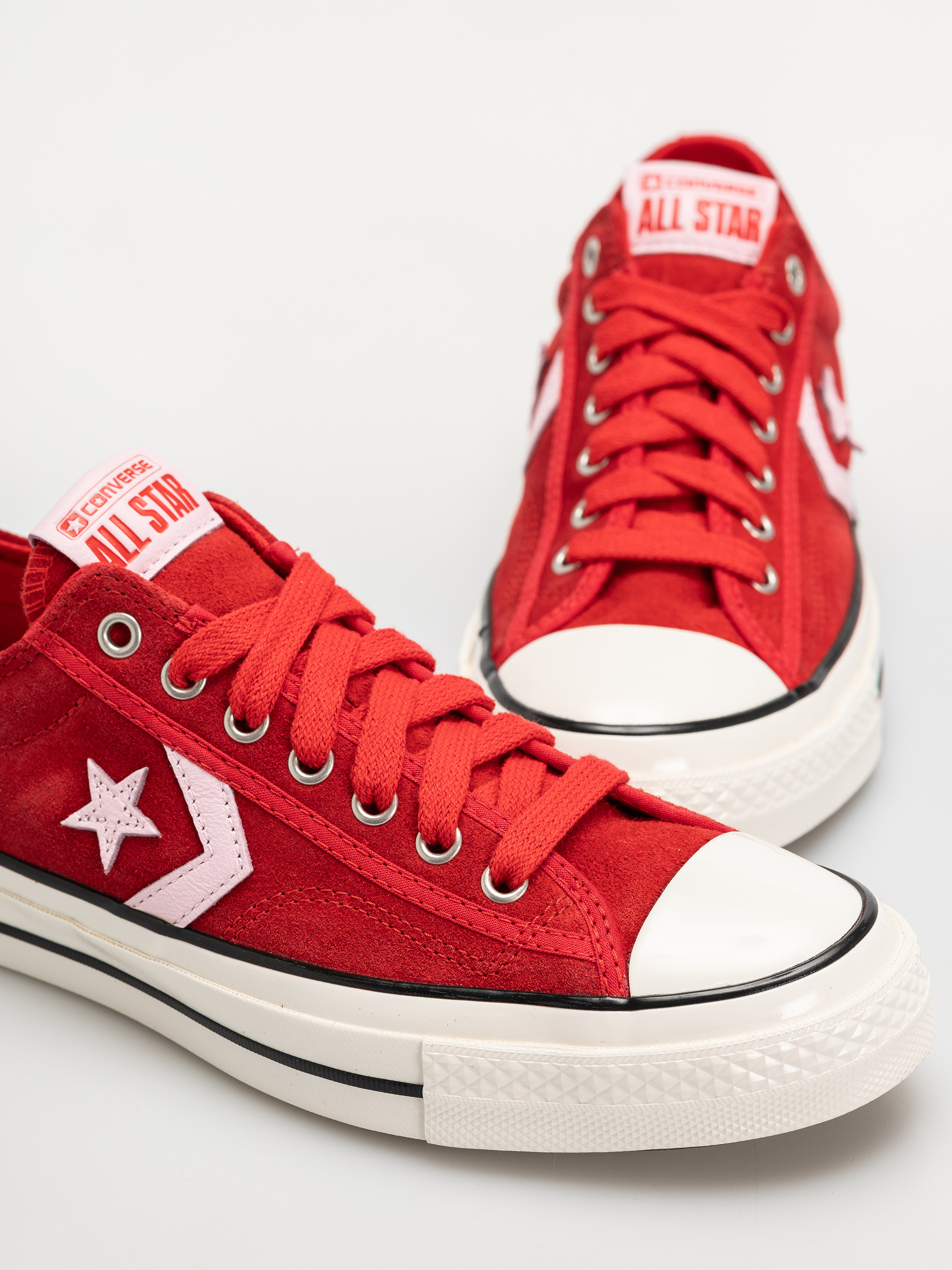 Converse Star Player 76 Ox Shoes (red/new found bloom)