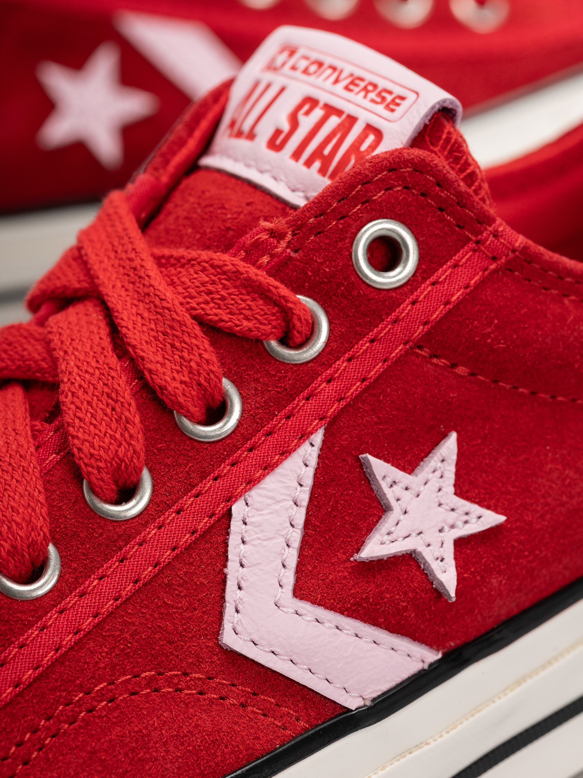 Converse Star Player 76 Ox Shoes (red/new found bloom)