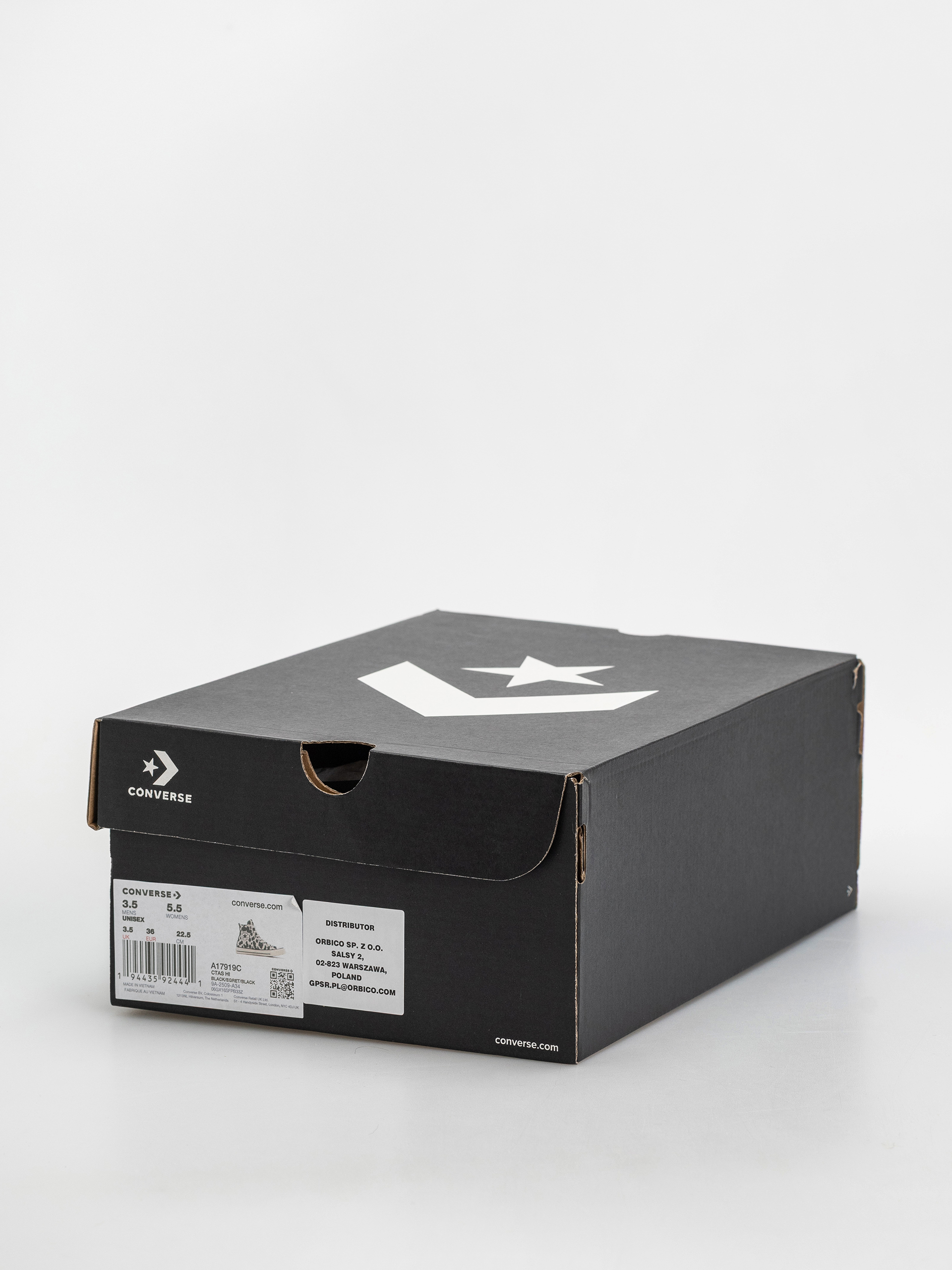 Converse Chuck Taylor All Star Hi Chucks (black/egret/black)