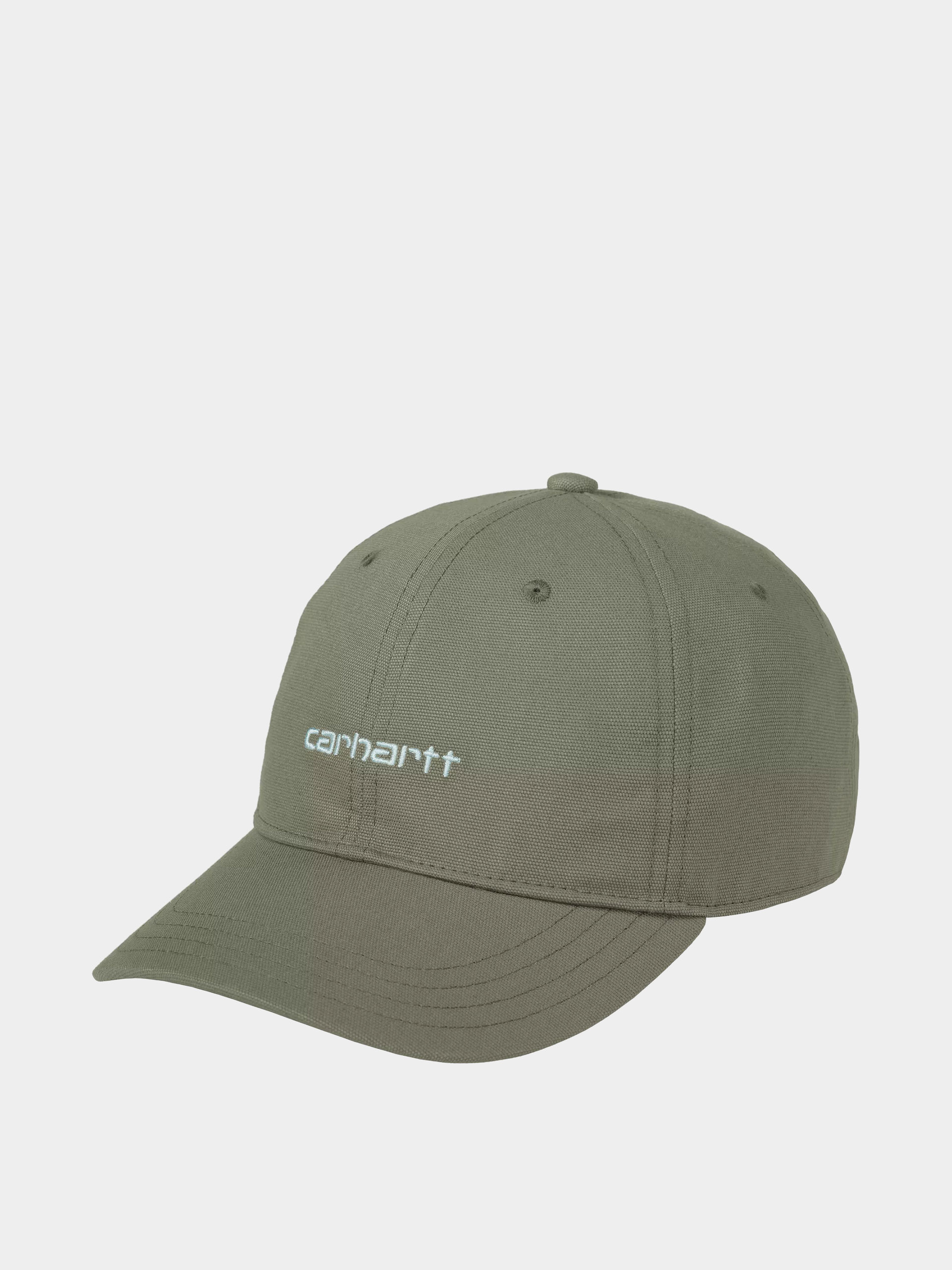 Carhartt WIP Cap Canvas Script (leaf/tourmaline)
