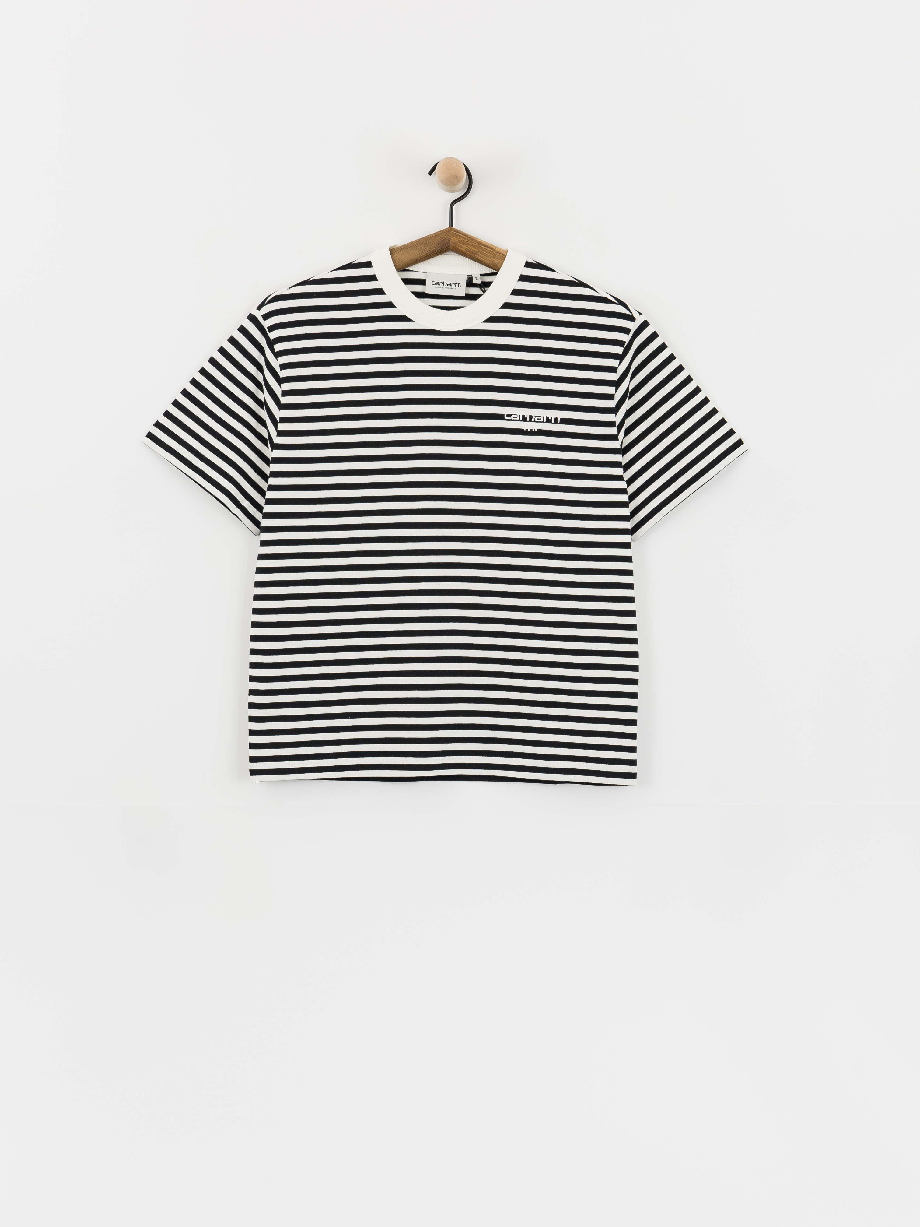 Carhartt WIP T-Shirt Ezra Wmn (ezra stripe/black/wax)