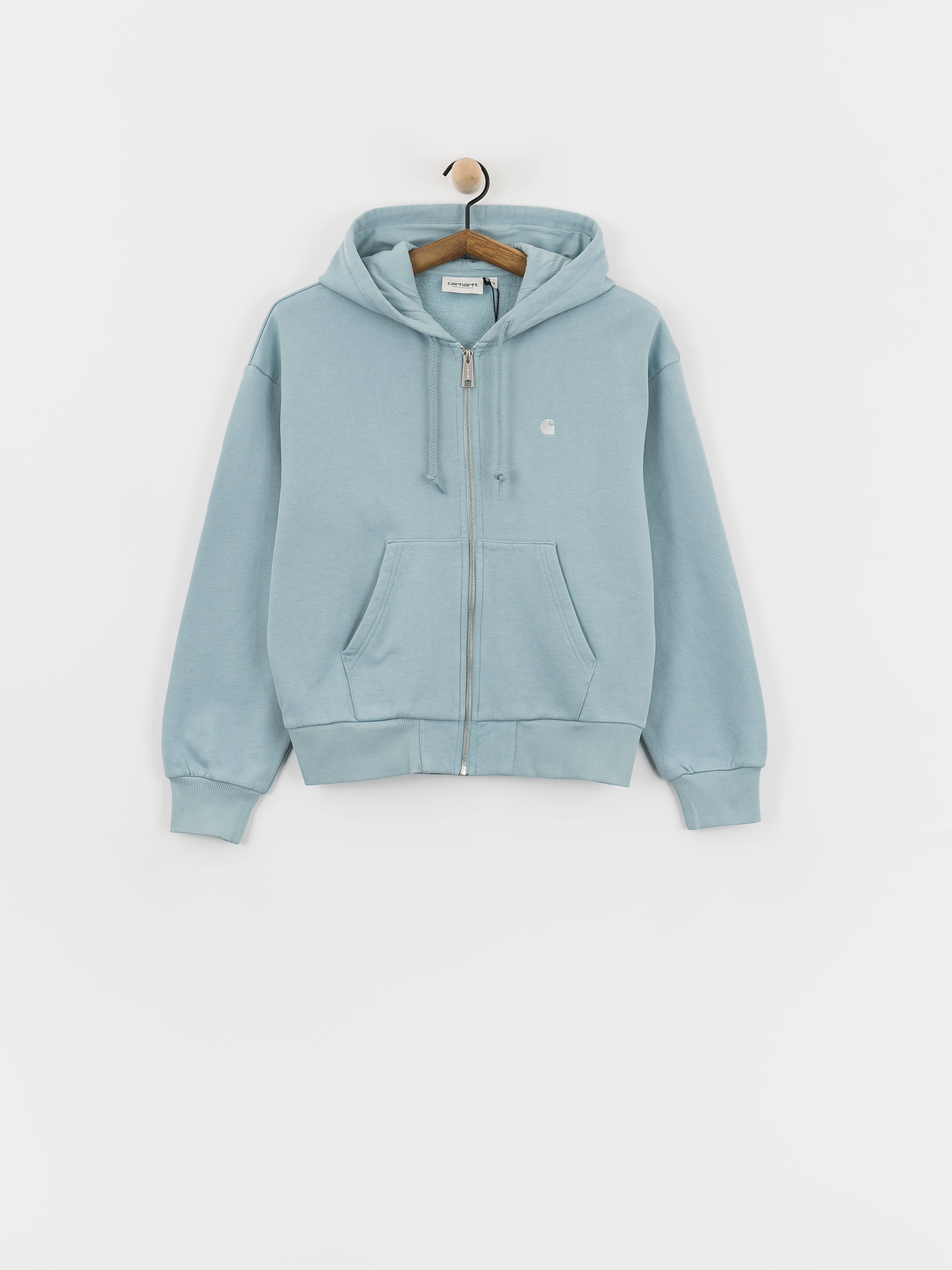 Carhartt WIP Hoodie Casey ZHD Wmn (tourmaline/silver)