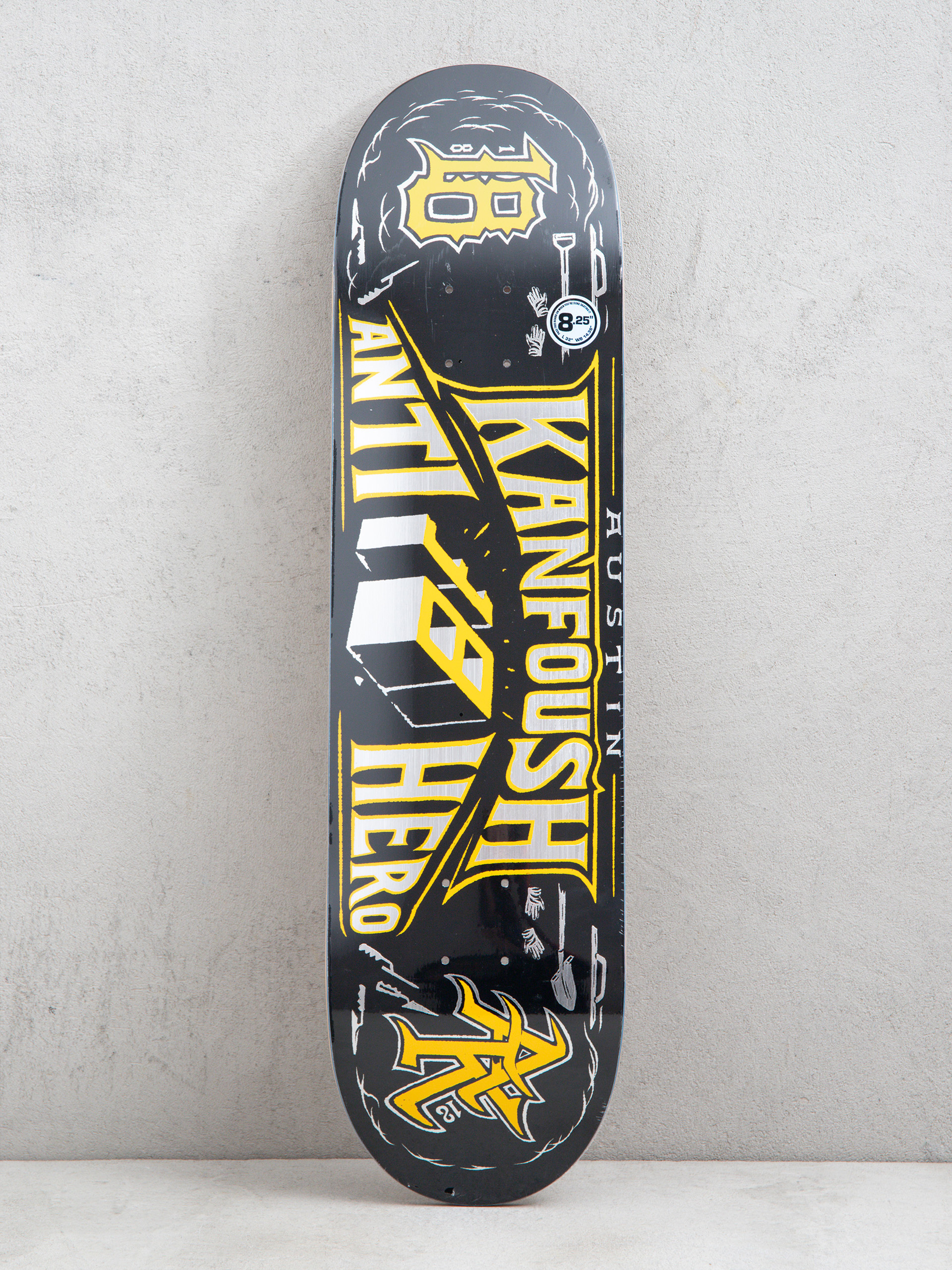 Palace Skateboards Shawn Powers Deck (white/black)