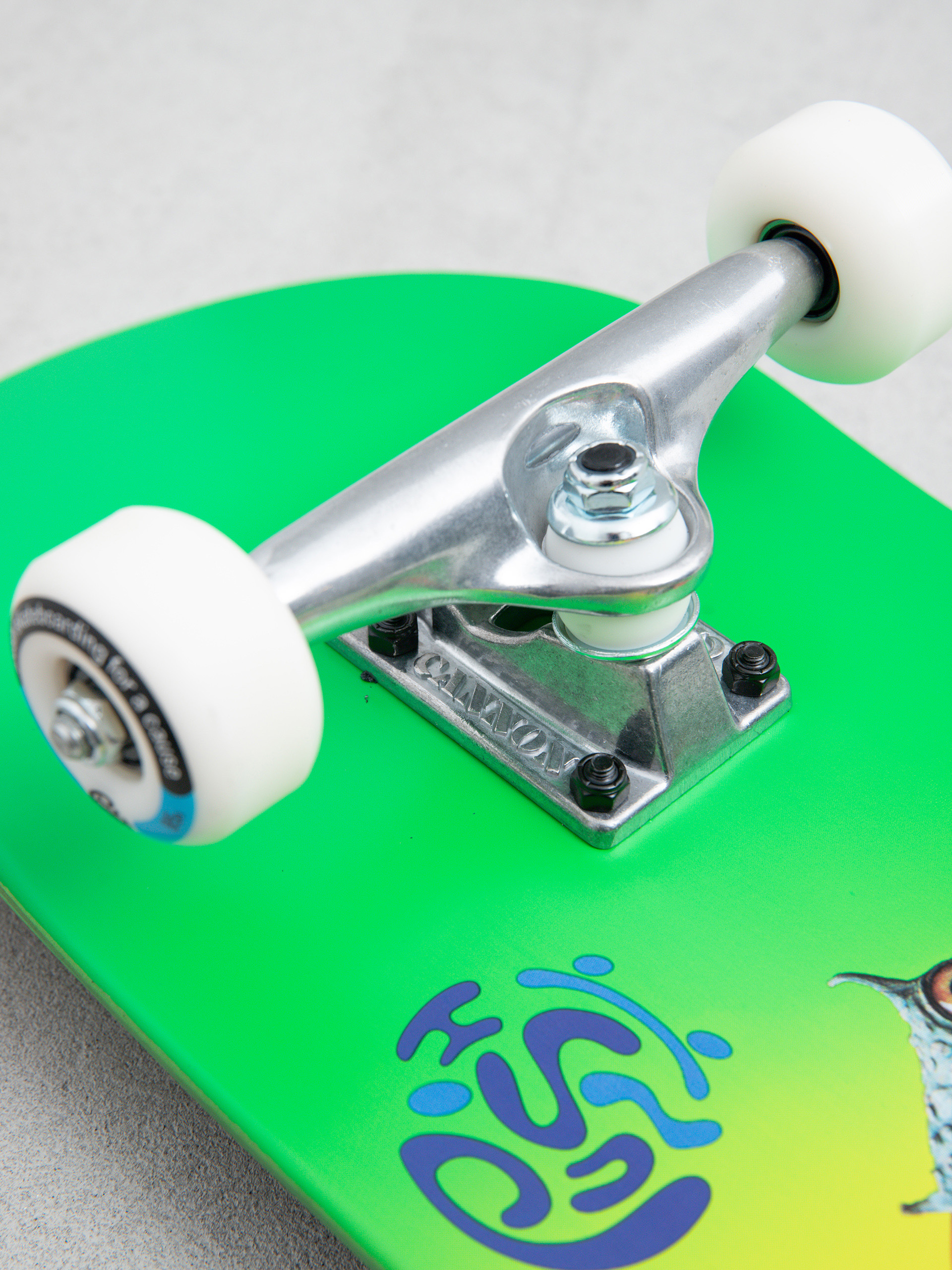 Push Toucan Fade Fp Skateboard (green)