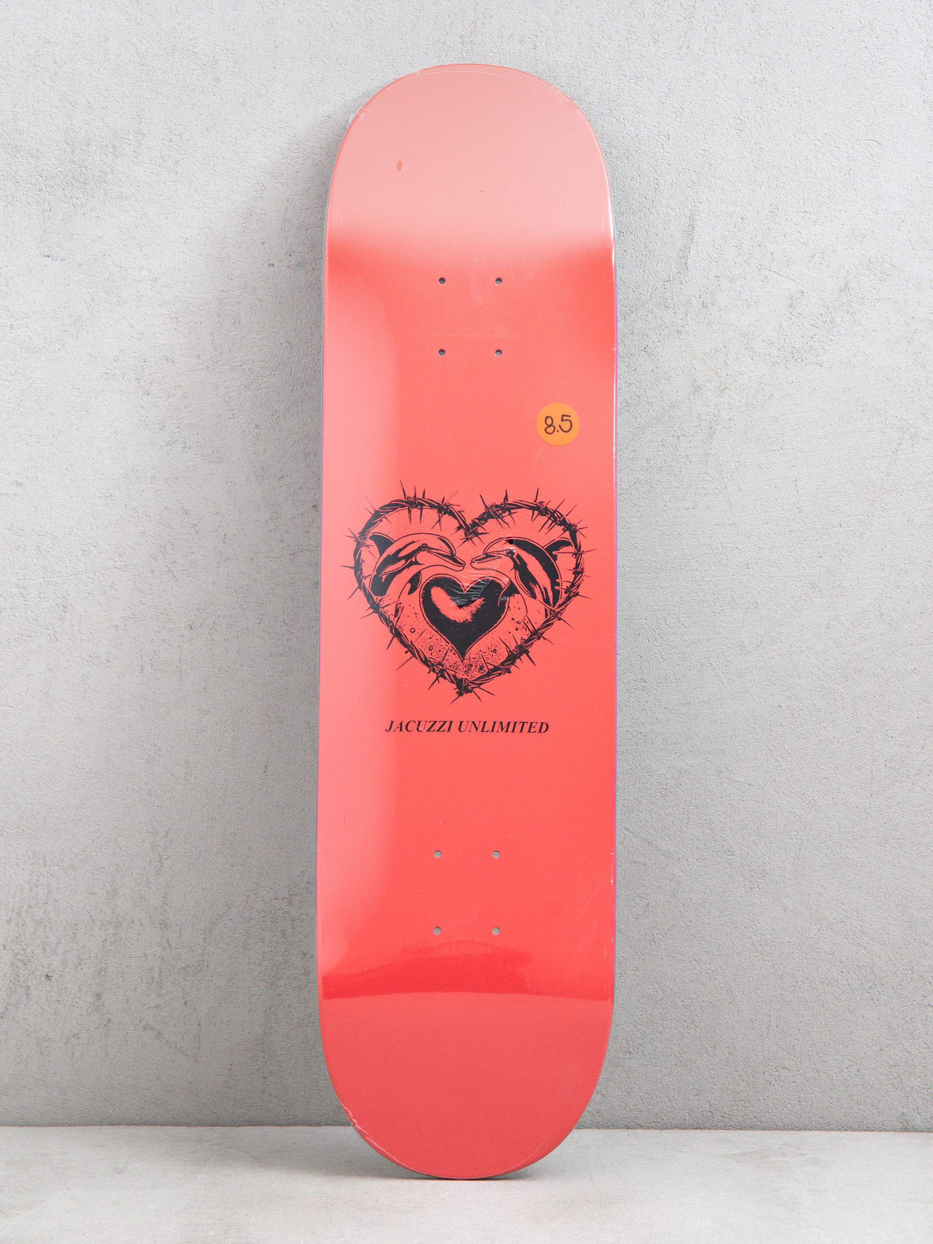 Jacuzzi Dolphin Logo Deck (salmon)