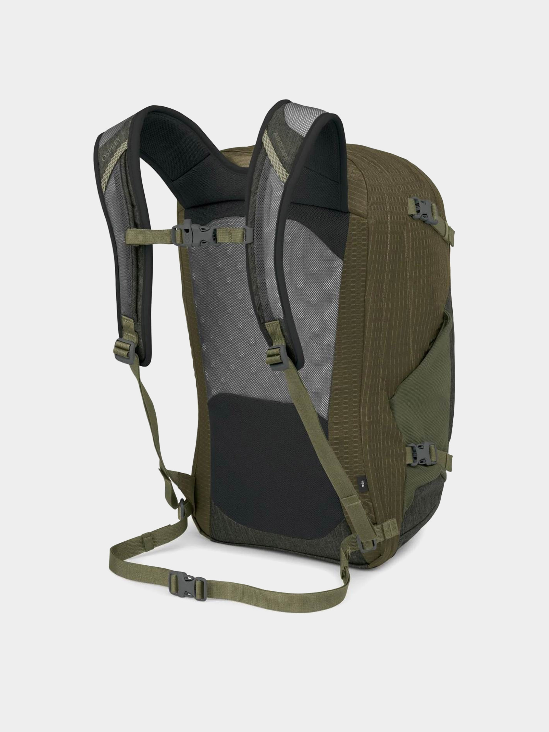 Osprey Rucksack Nebula (moss green earl grey heather)