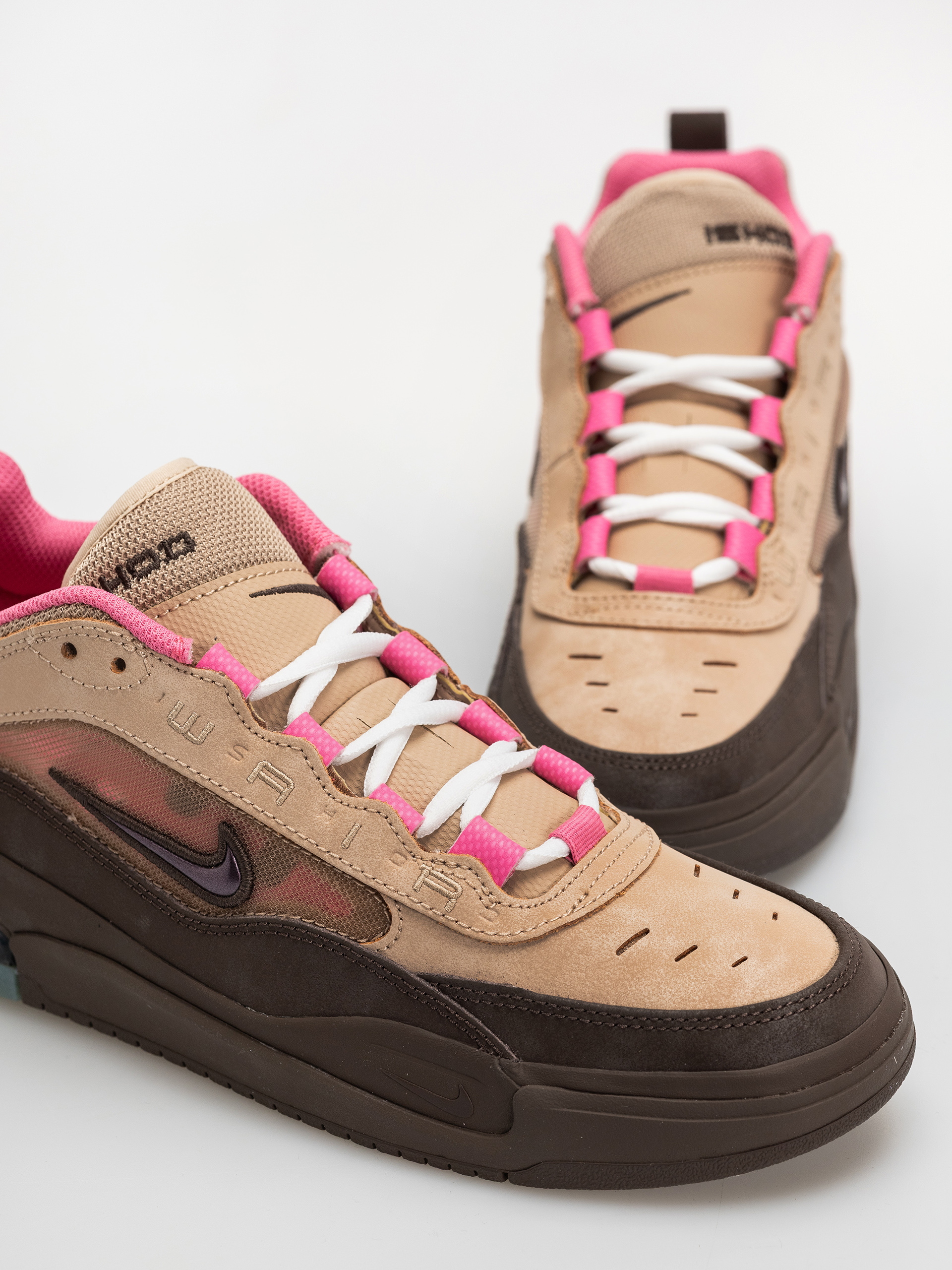 Nike SB Air Max Ishod Schuhe (hemp/baroque brown pinksicle)