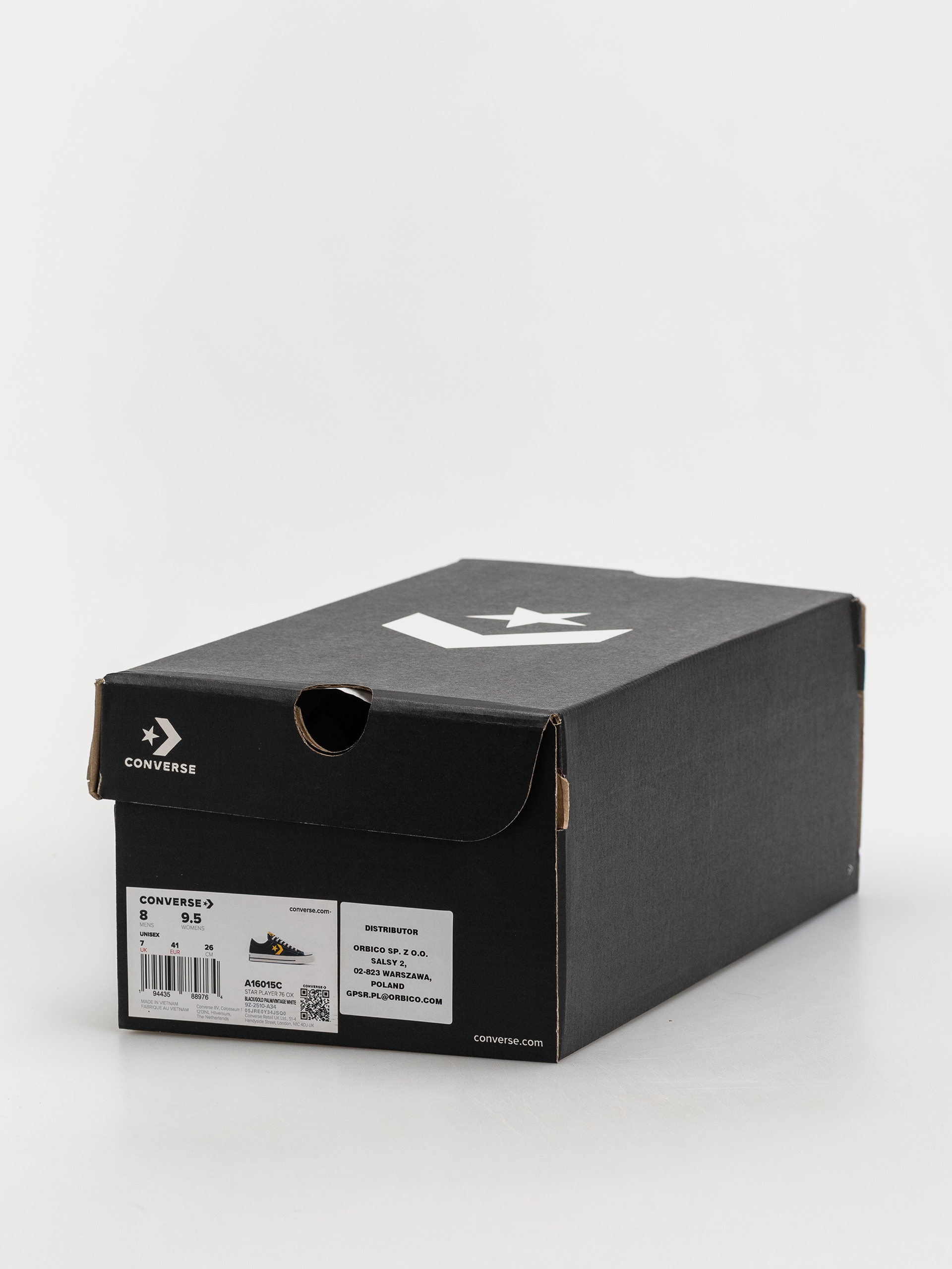 Converse Star Player 76 Ox Chucks (black/gold palm)