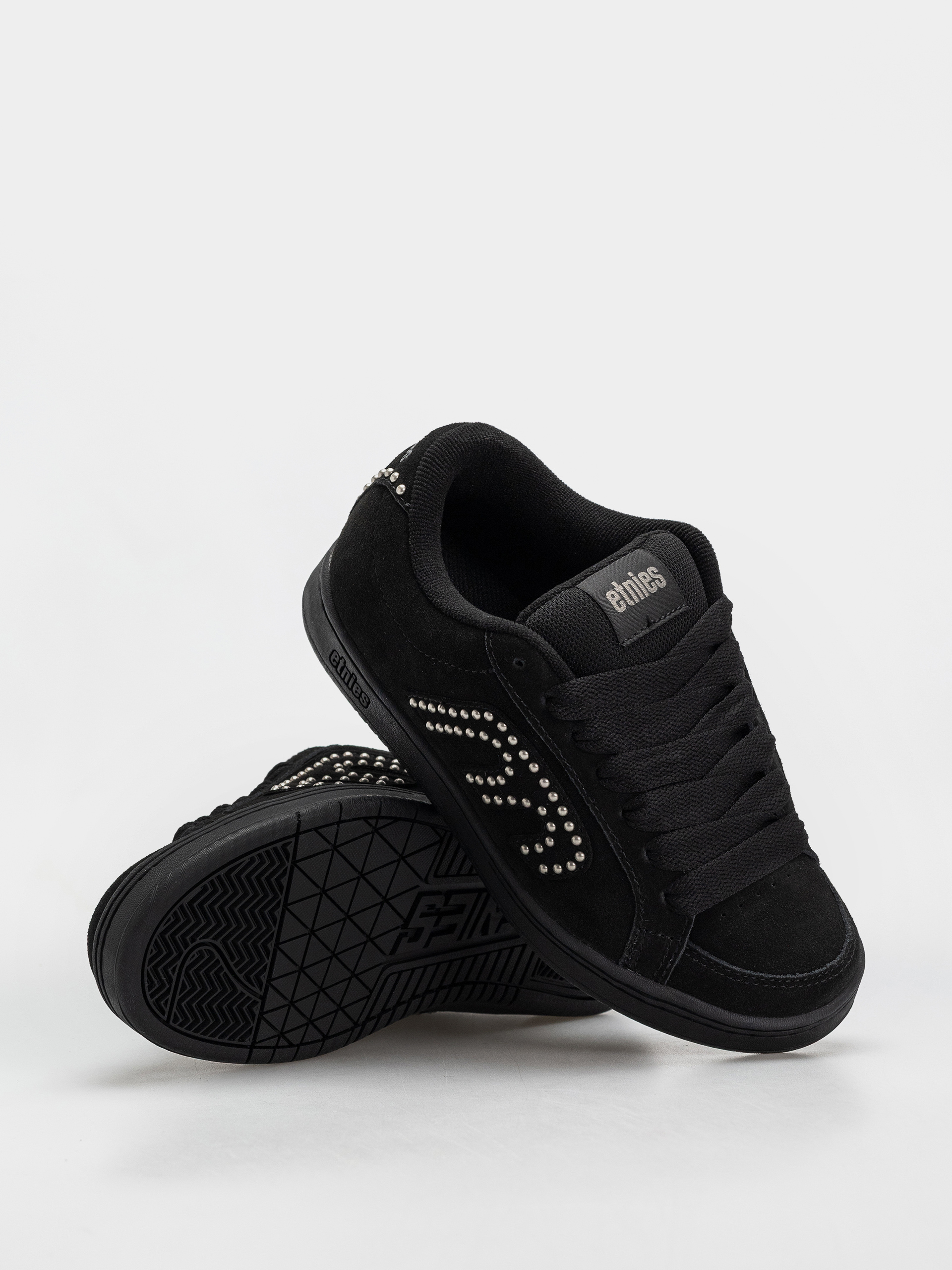 Etnies Kingpin Shoes (black/black/silver)