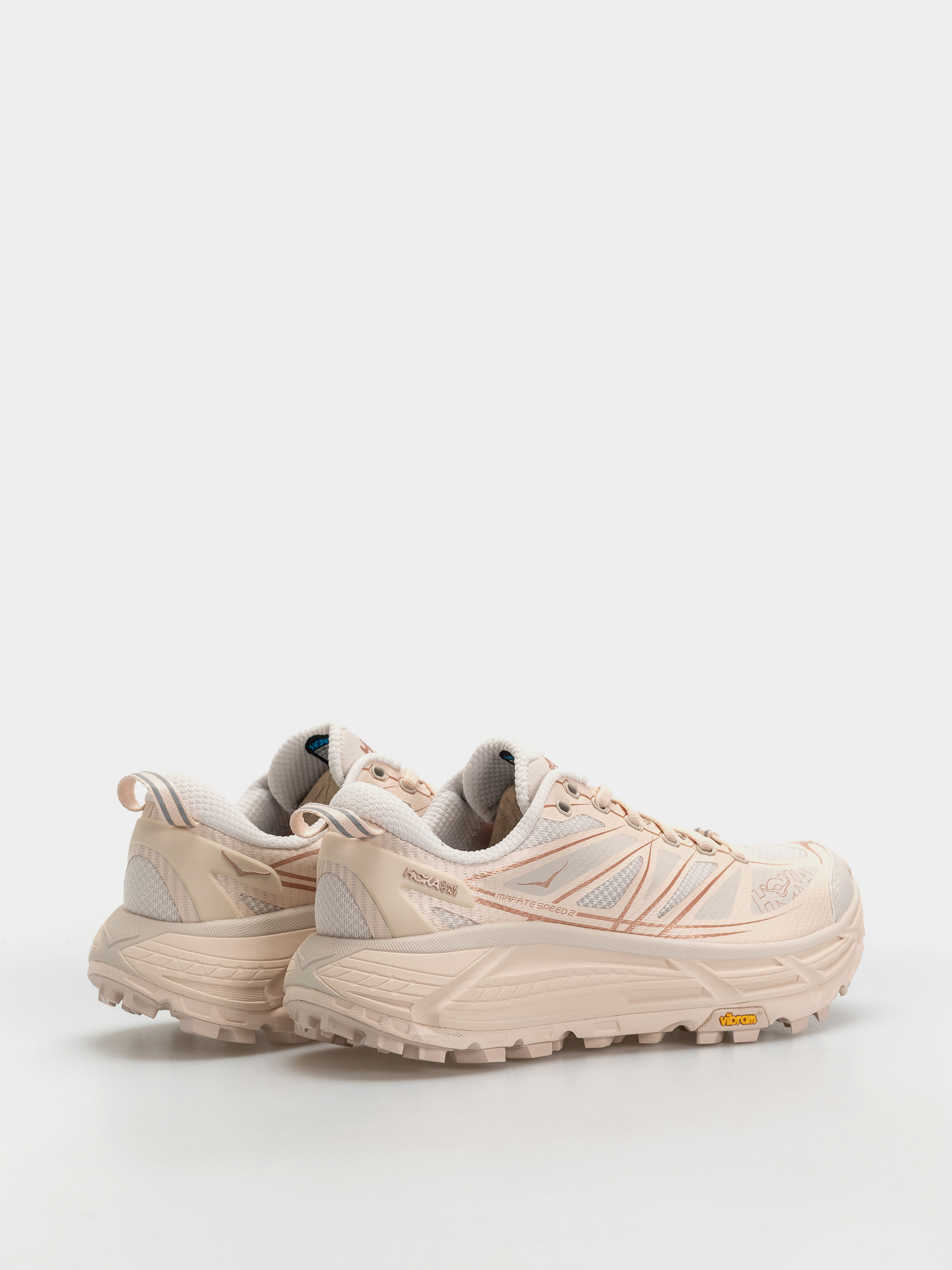 Hoka Mafate Speed 2 Schuhe (beech wood/stucco)