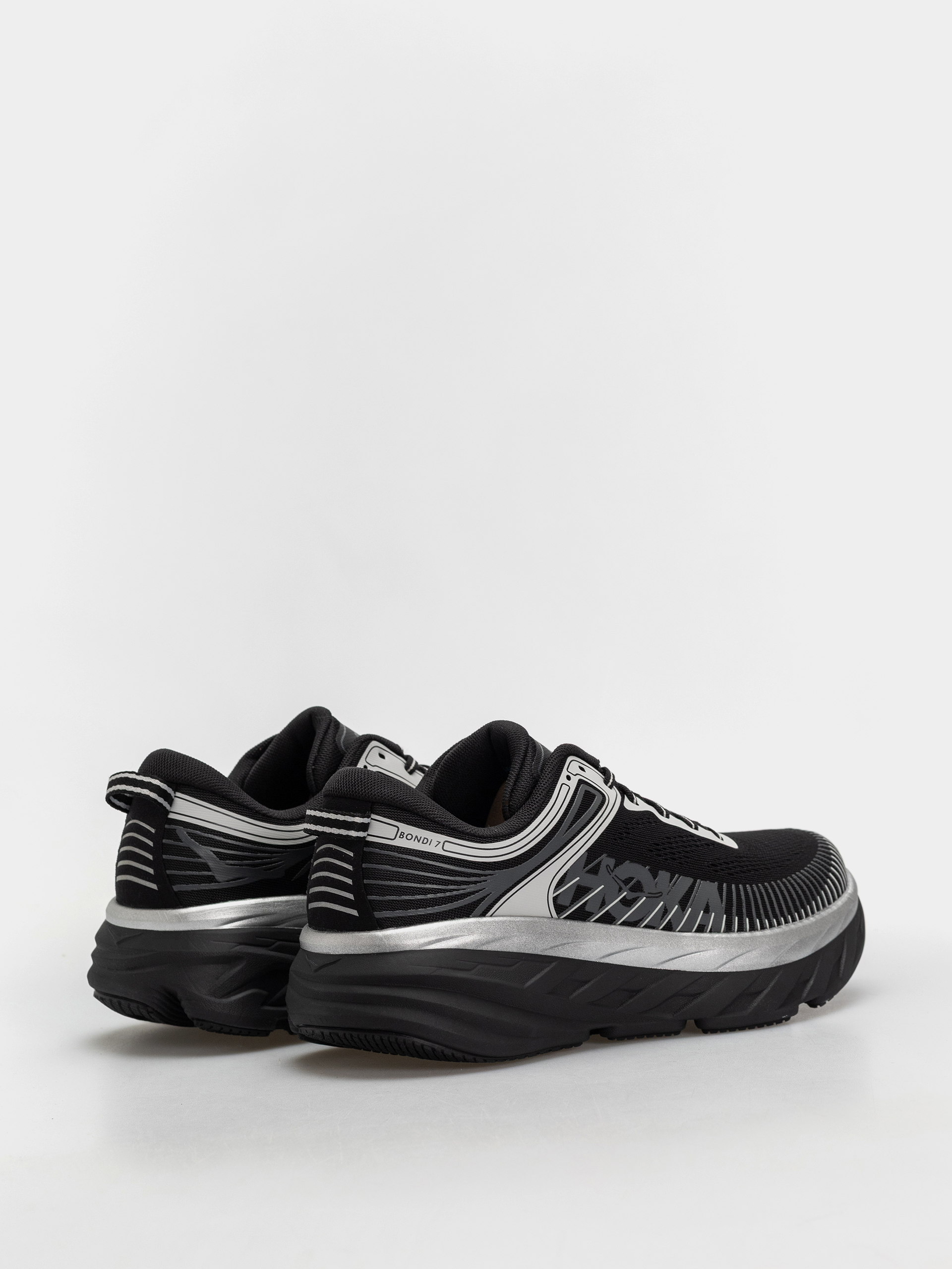 Hoka Bondi 7 Schuhe (black/stardust)
