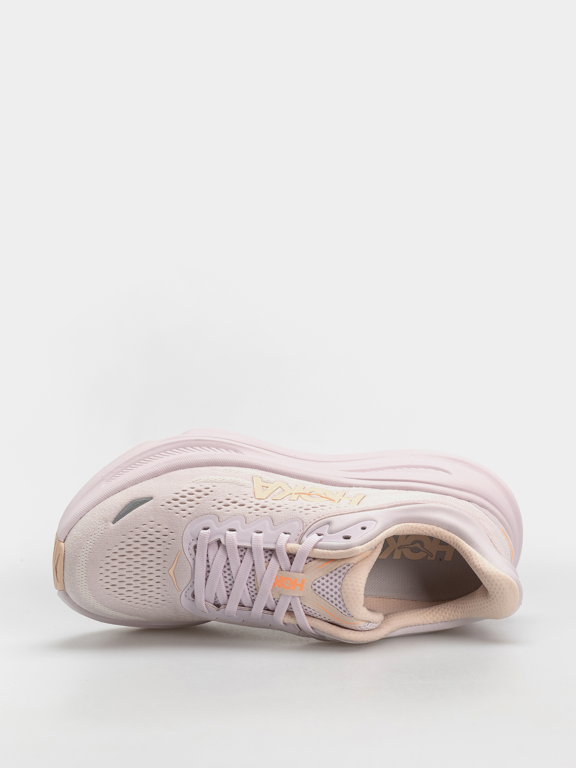 Hoka Bondi 9 Wmn Shoes (lilac cream/tangerine glow)
