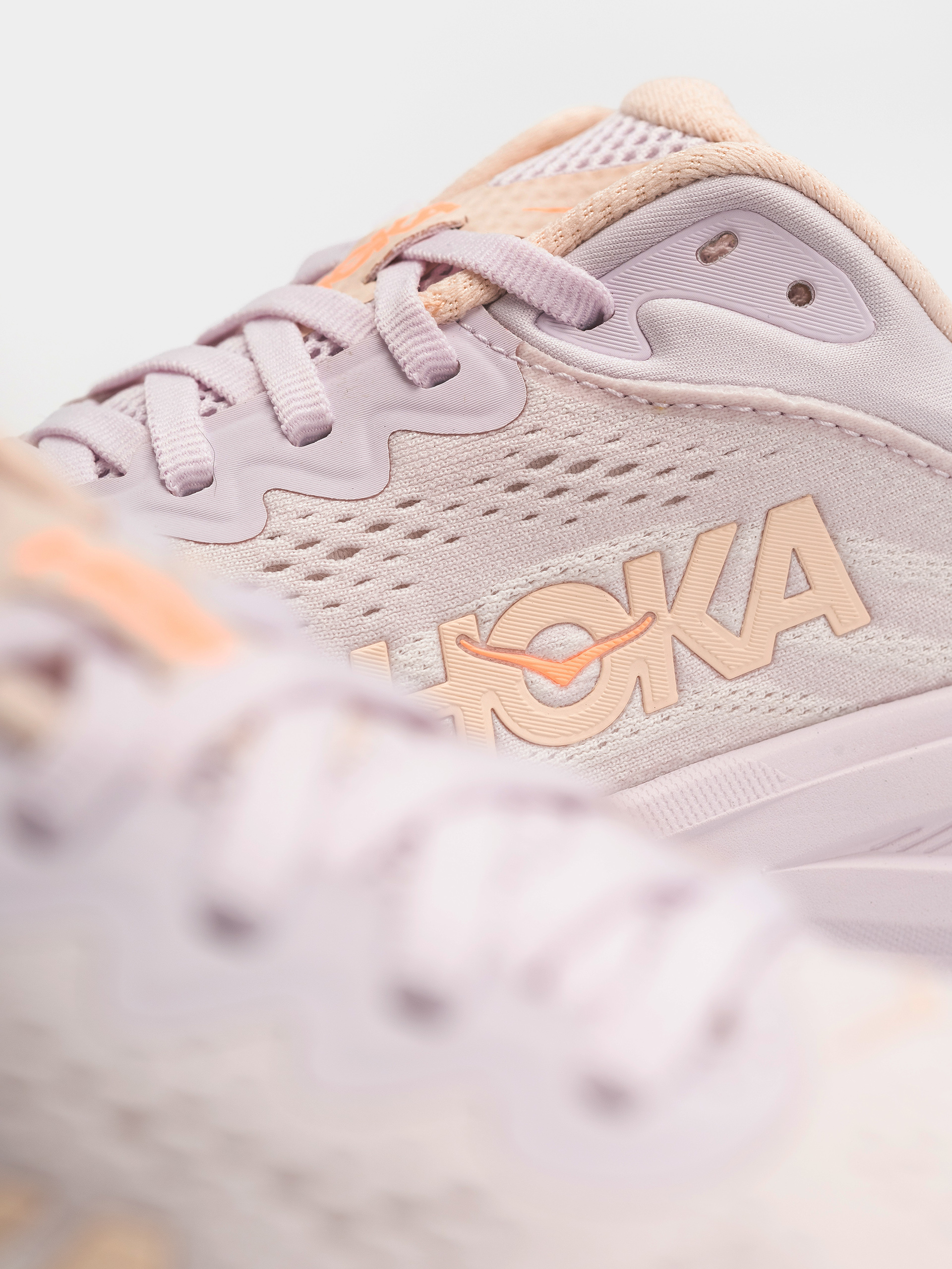 Hoka Bondi 9 Wmn Schuhe (lilac cream/tangerine glow)