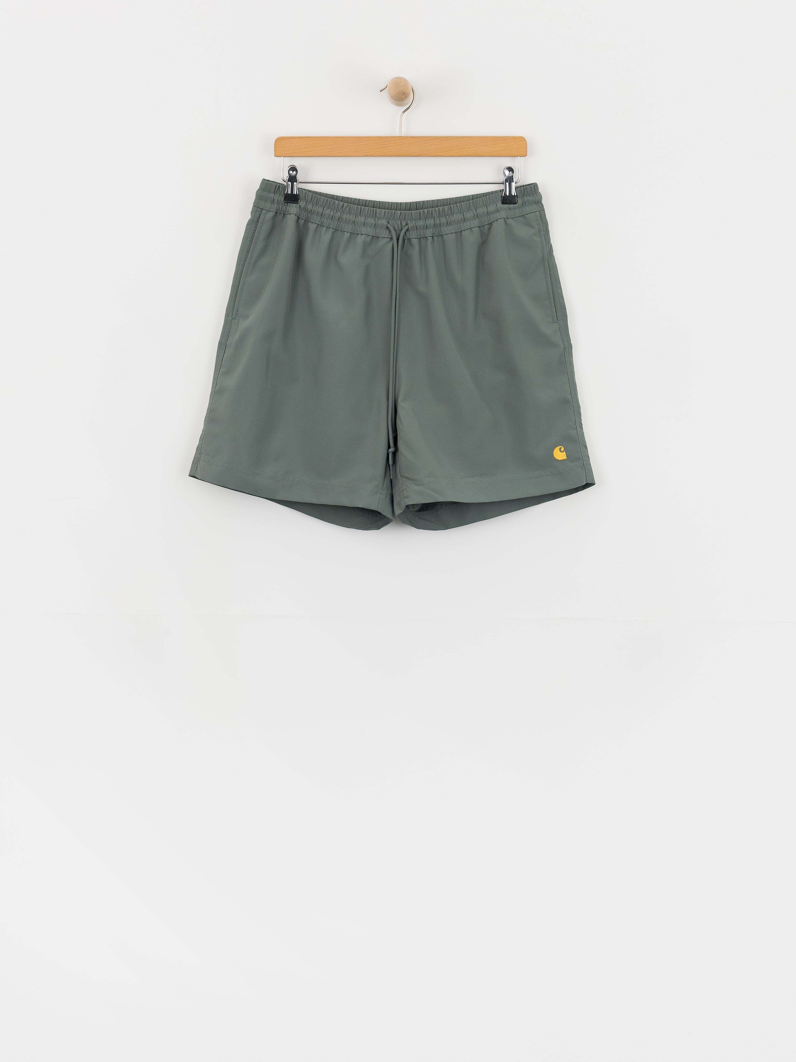 Carhartt WIP Shorts Chase Swim (velvet green/gold)