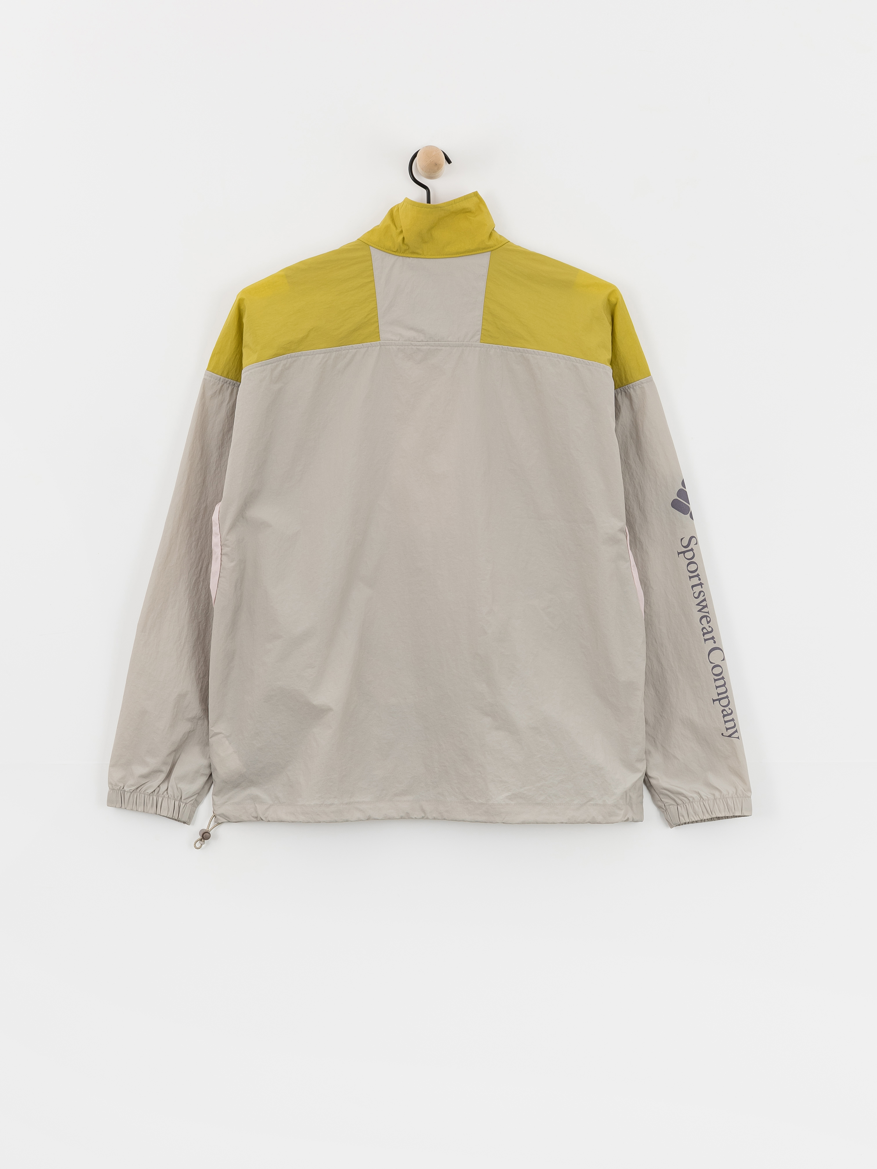 Columbia Riptide II Retro Windbreaker Anorak Jacket (flint grey/peppercorn/pink agate)