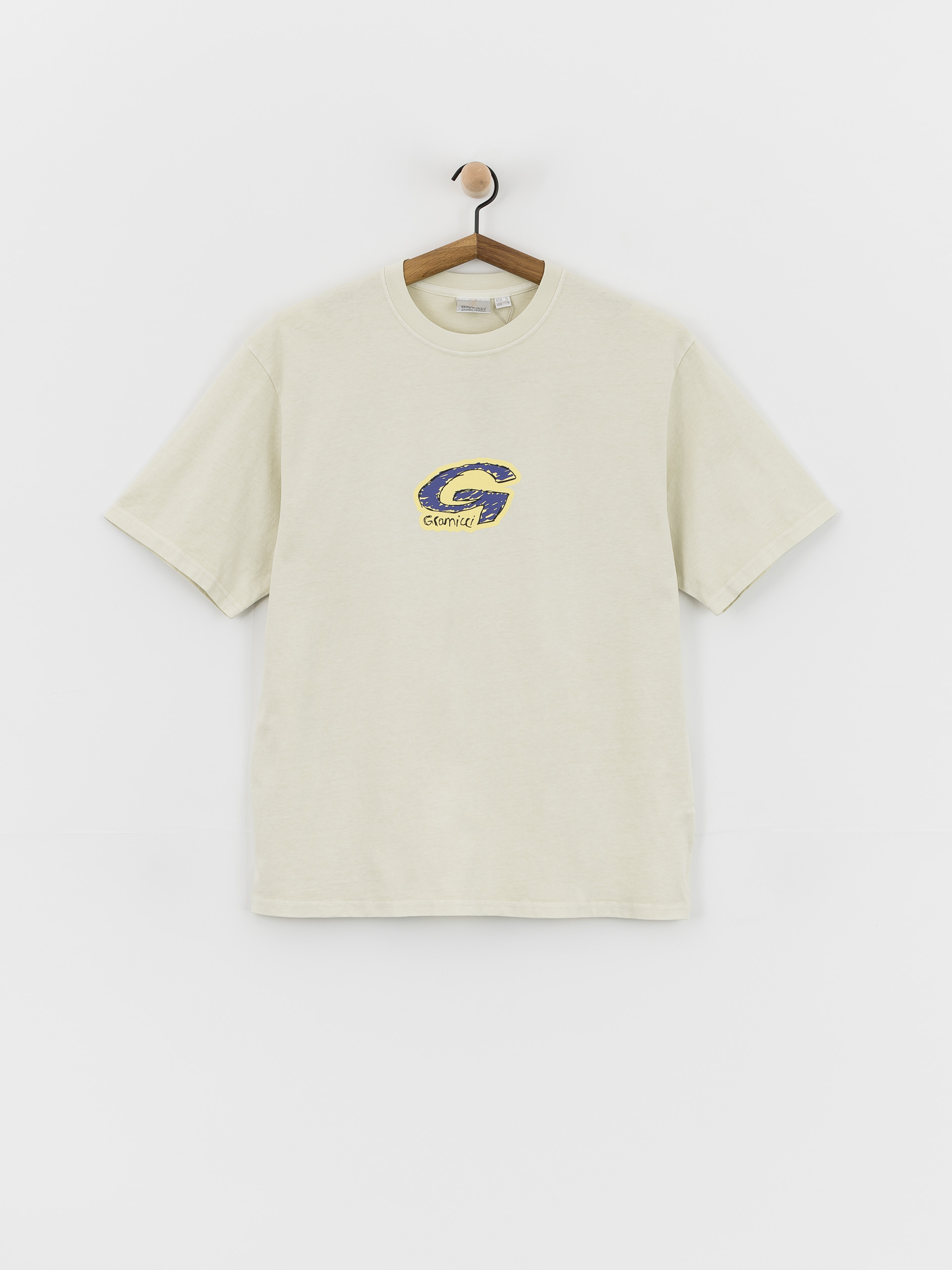 Gramicci G-Scribble Pigment Dyed T-shirt (natural pigment)