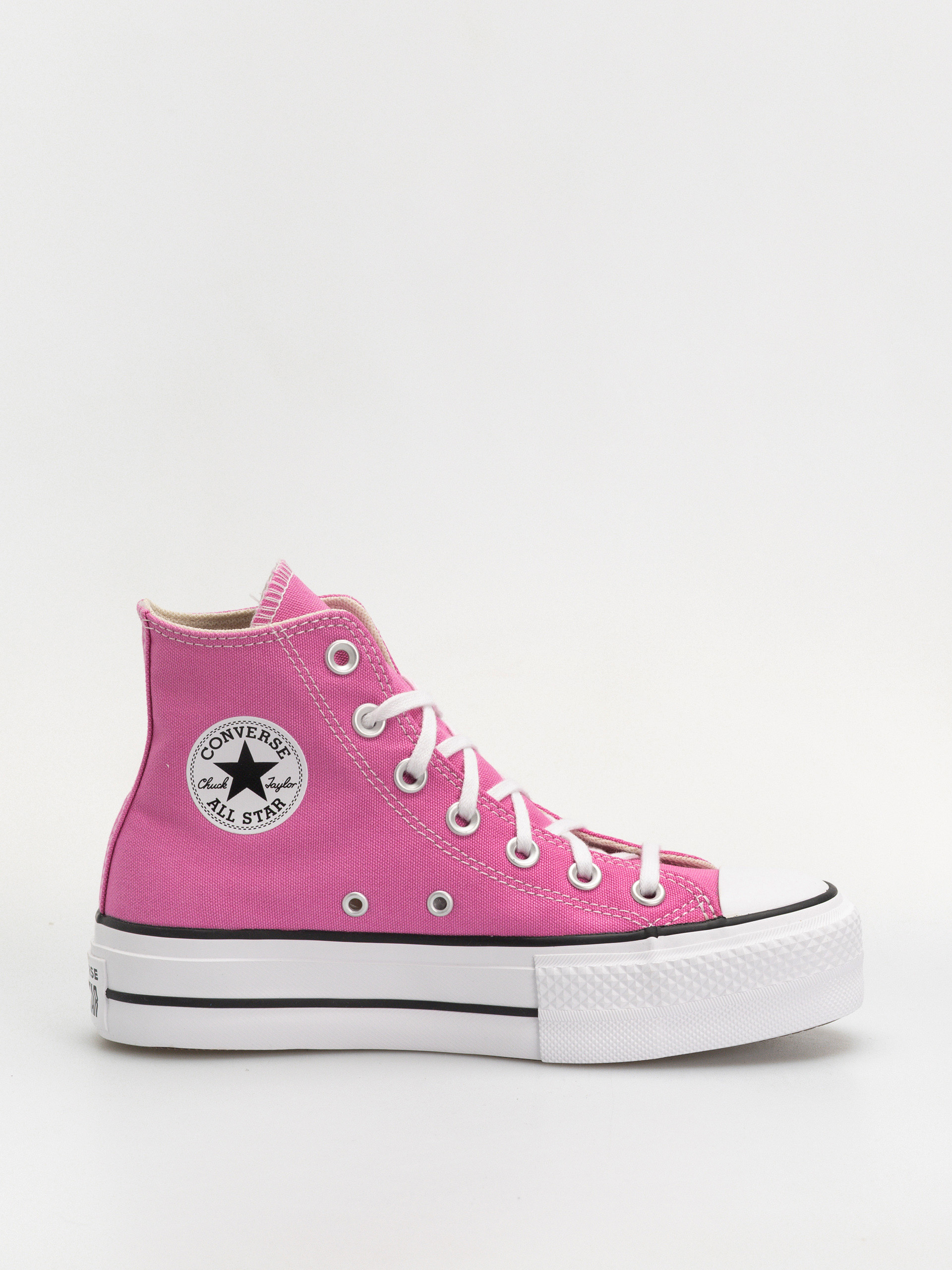 Converse Chuck Taylor All Star Lift Hi Wmn Chucks (shocking orchid/white/black)