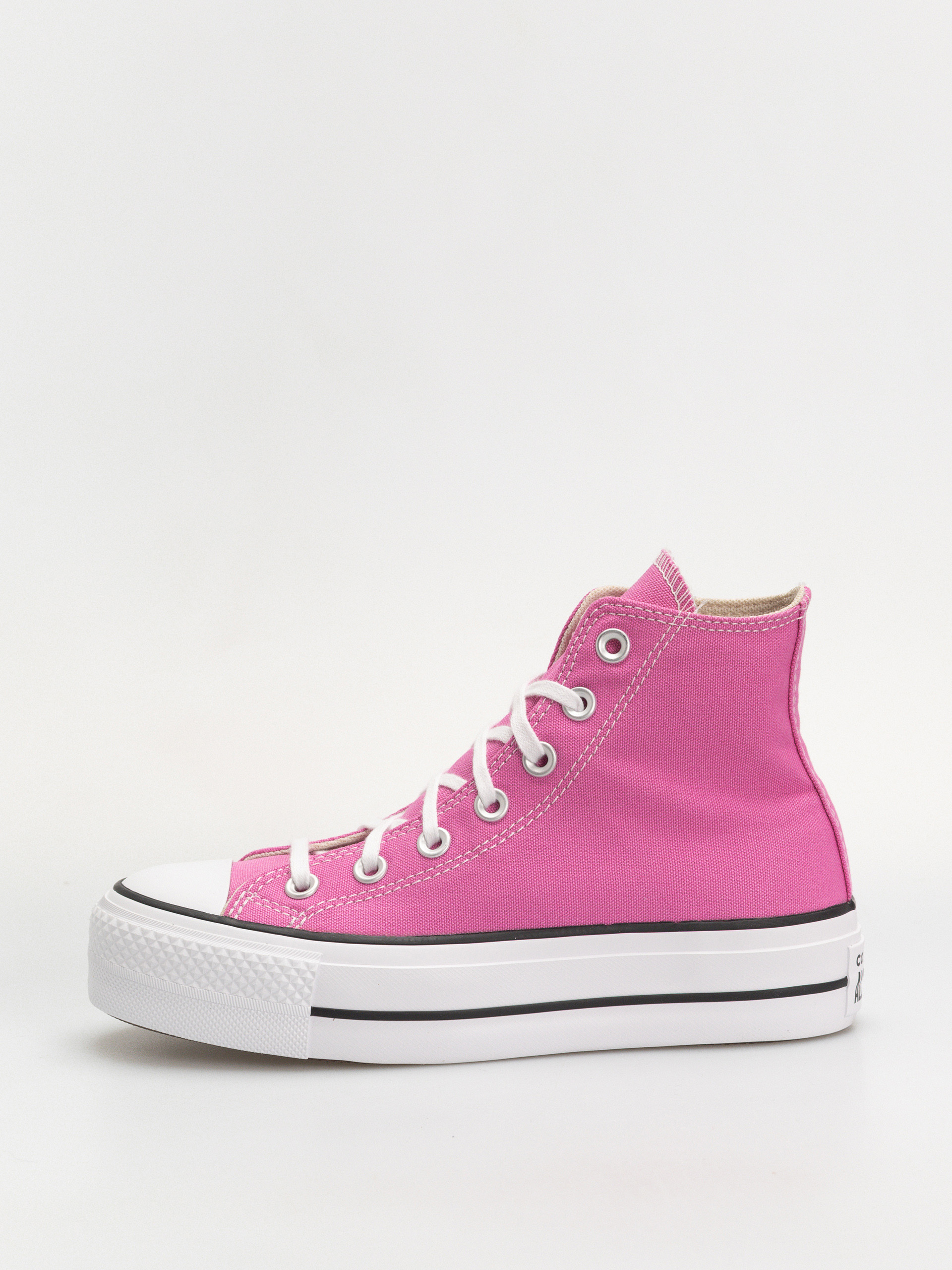 Converse Chuck Taylor All Star Lift Hi Wmn Chucks (shocking orchid/white/black)
