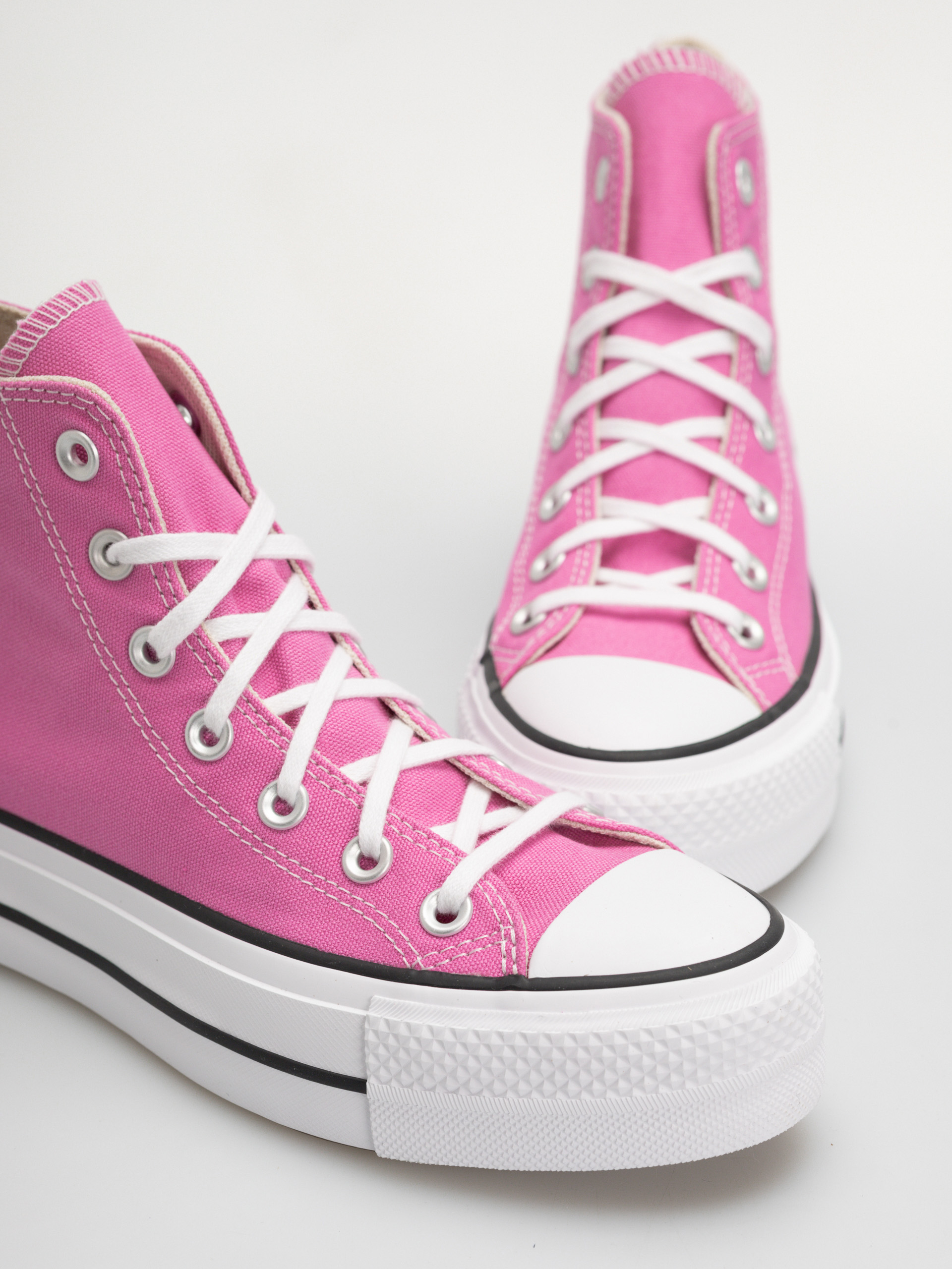 Converse Chuck Taylor All Star Lift Hi Wmn Chucks (shocking orchid/white/black)
