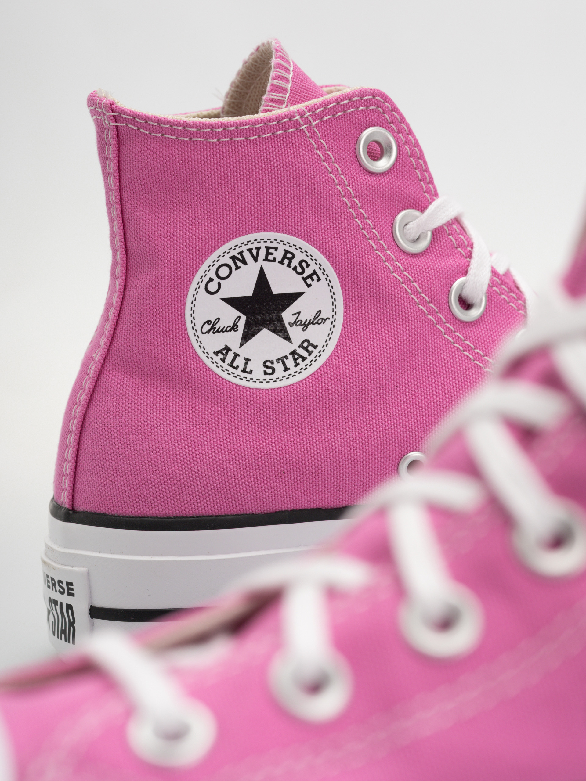 Converse Chuck Taylor All Star Lift Hi Wmn Chucks (shocking orchid/white/black)