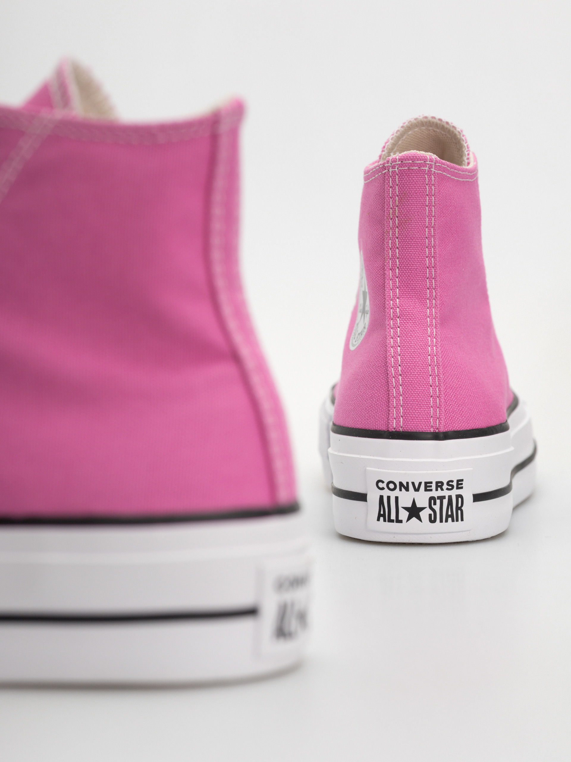 Converse Chuck Taylor All Star Lift Hi Wmn Chucks (shocking orchid/white/black)